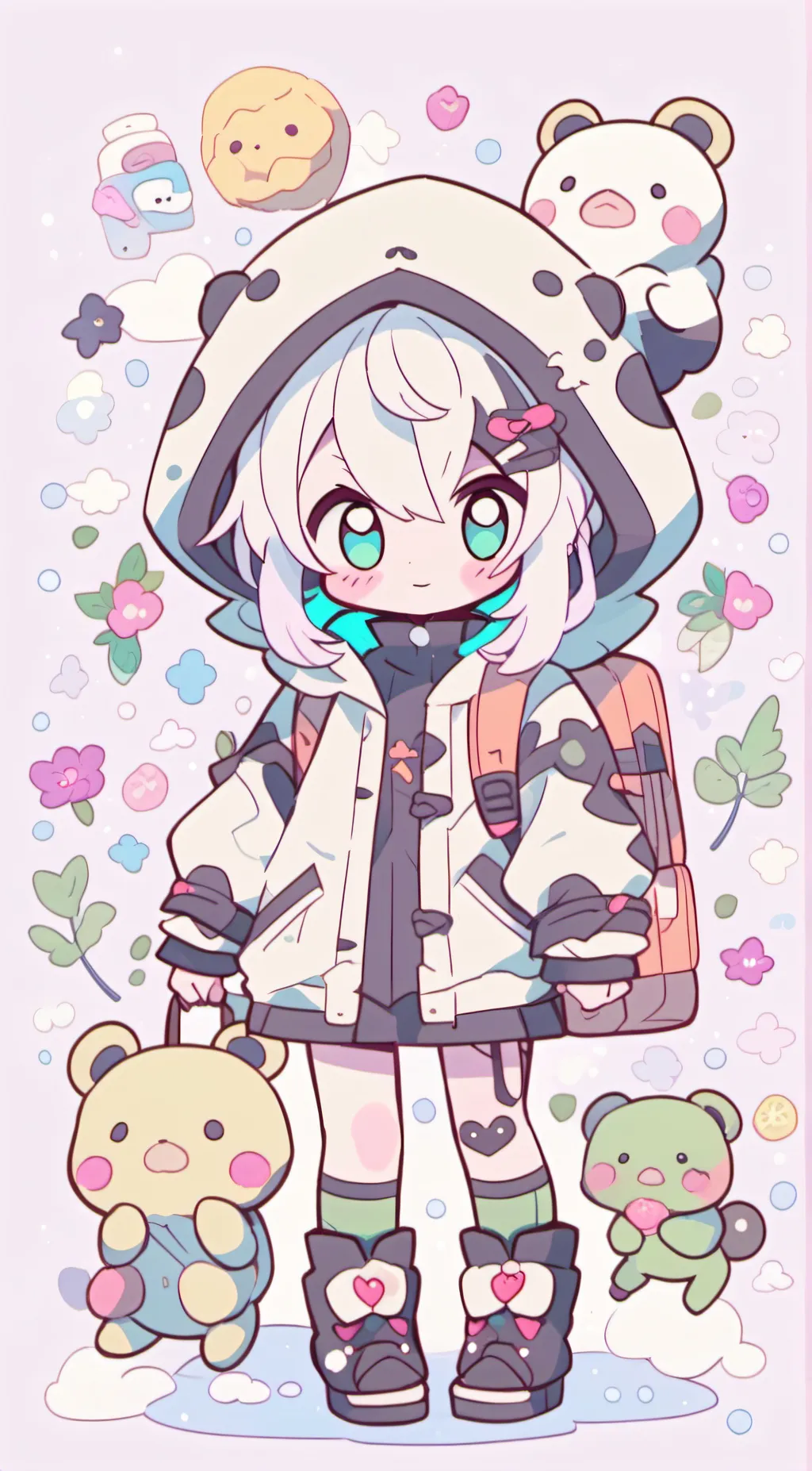 ai character: ♥︎Sky♥︎ background