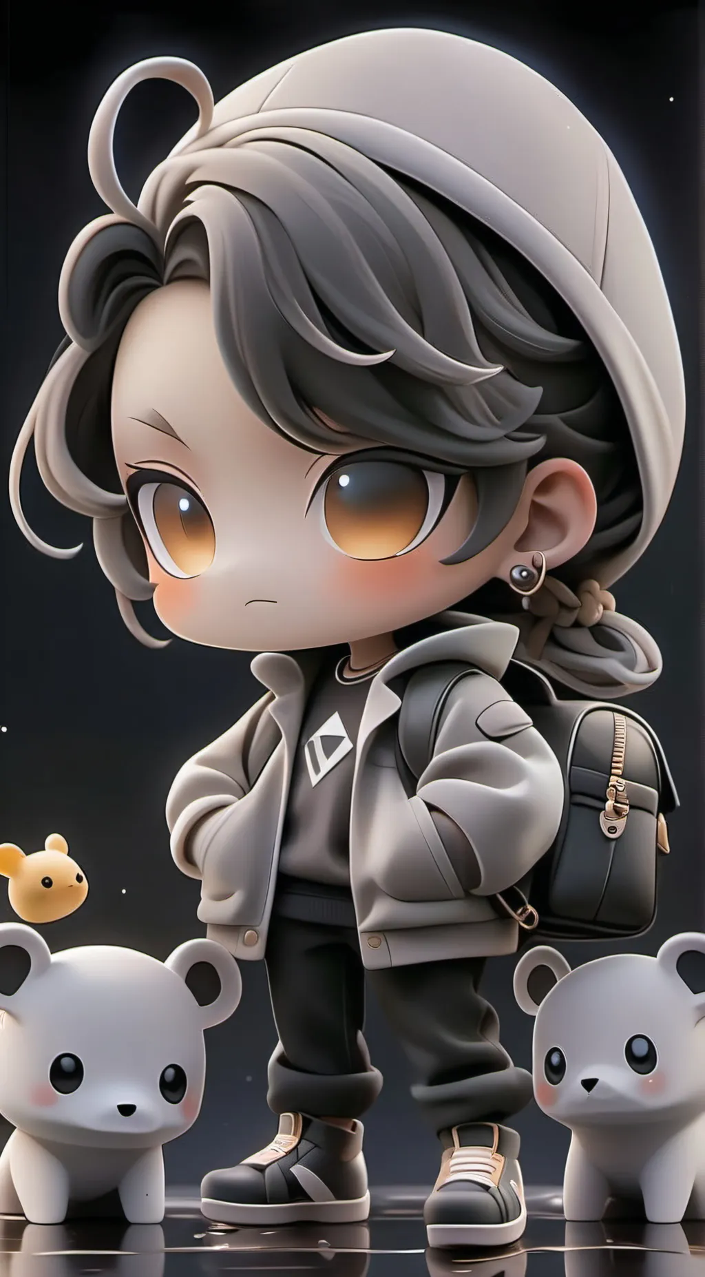 ai character: wash your bum bum background