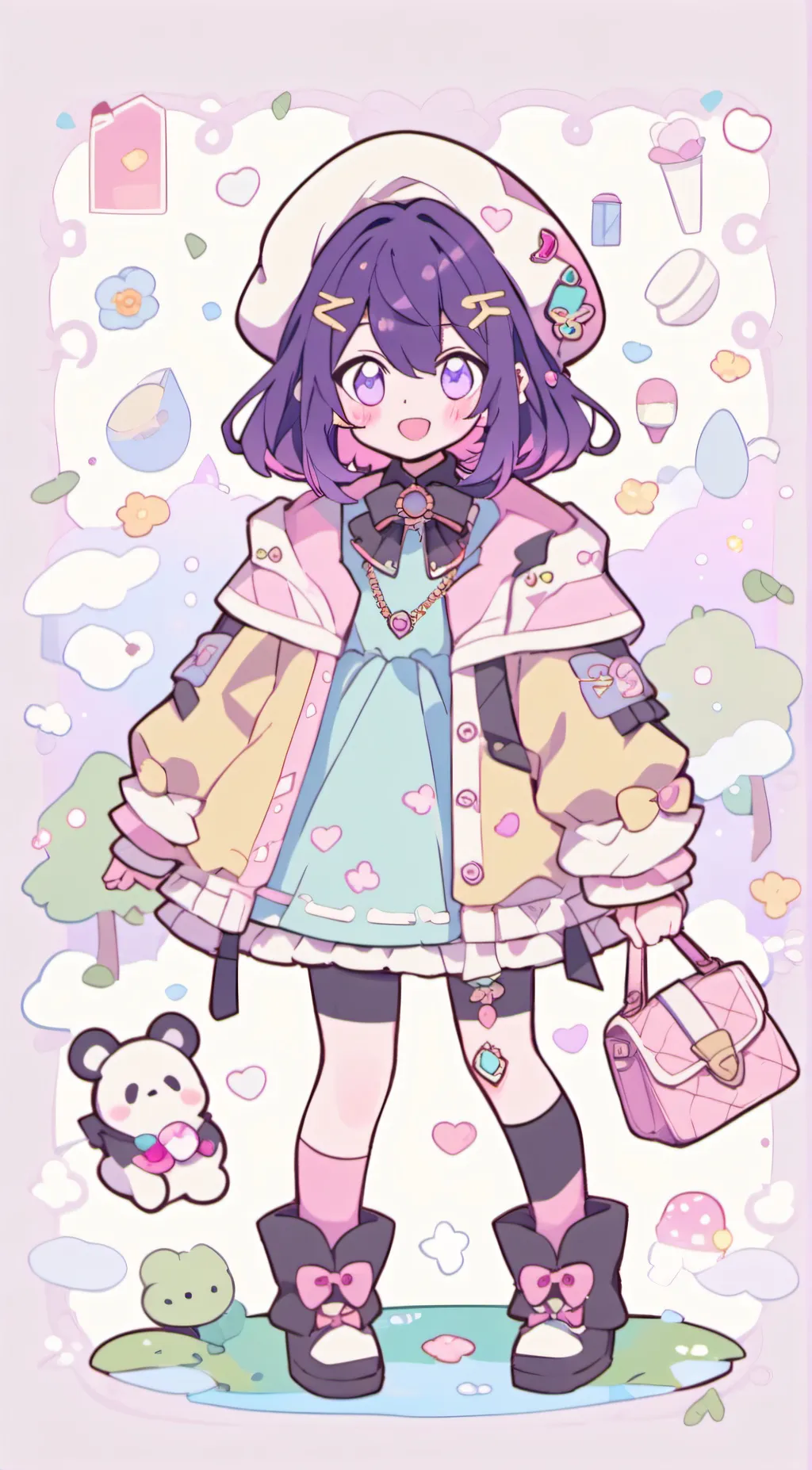 ai character: Lily background