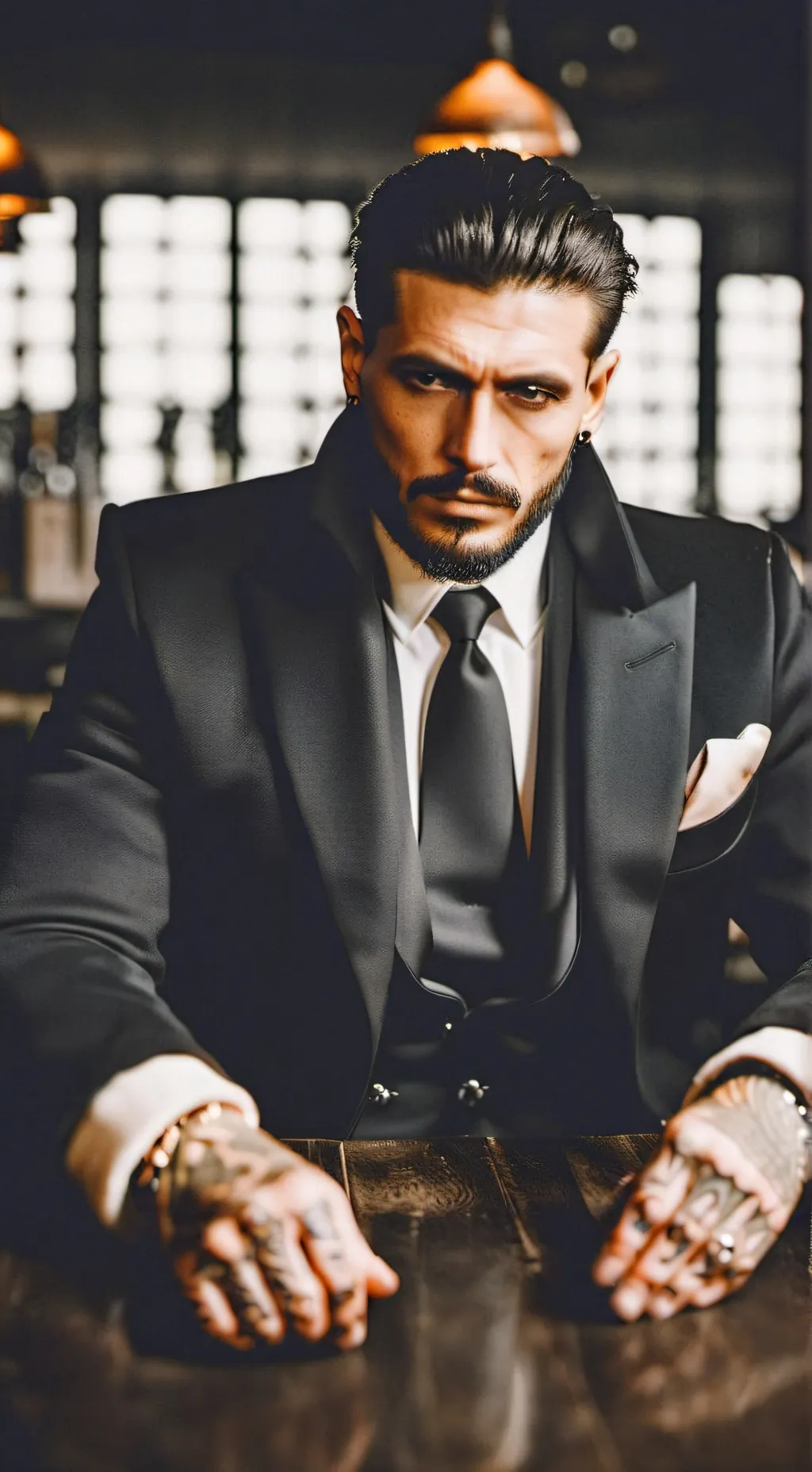 ai character: Rolando  background