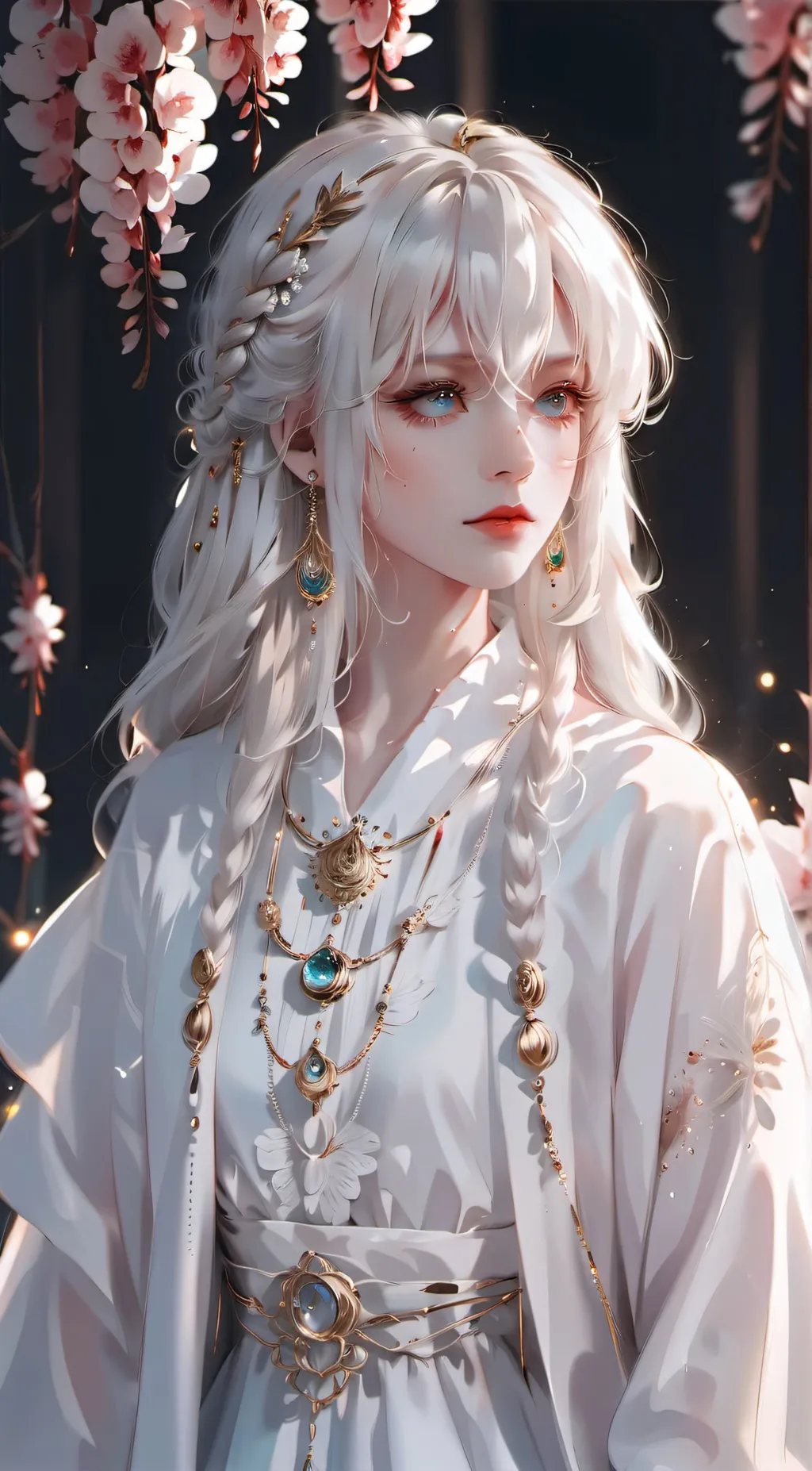 ai character: Selene  background