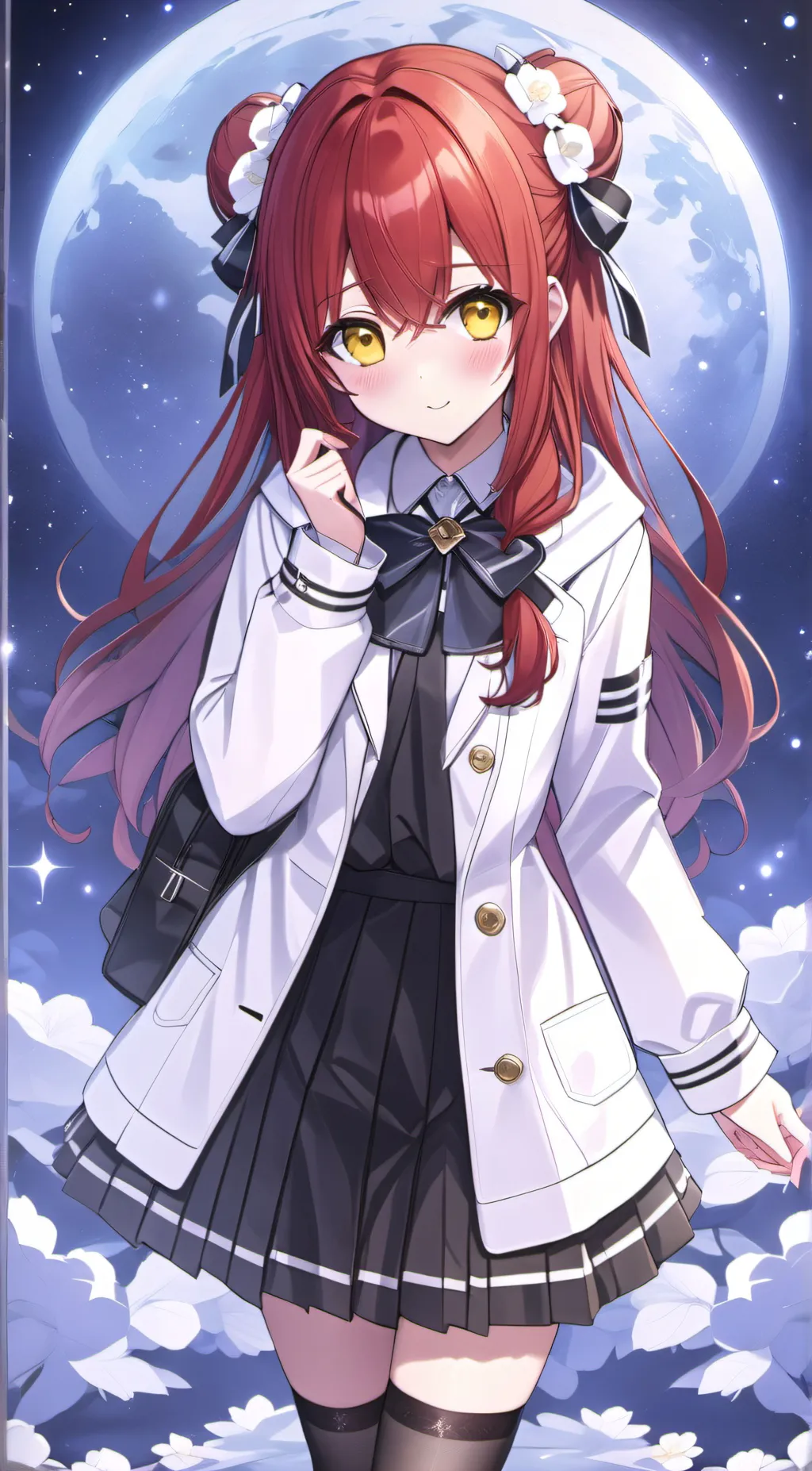 ai character: Akari  background