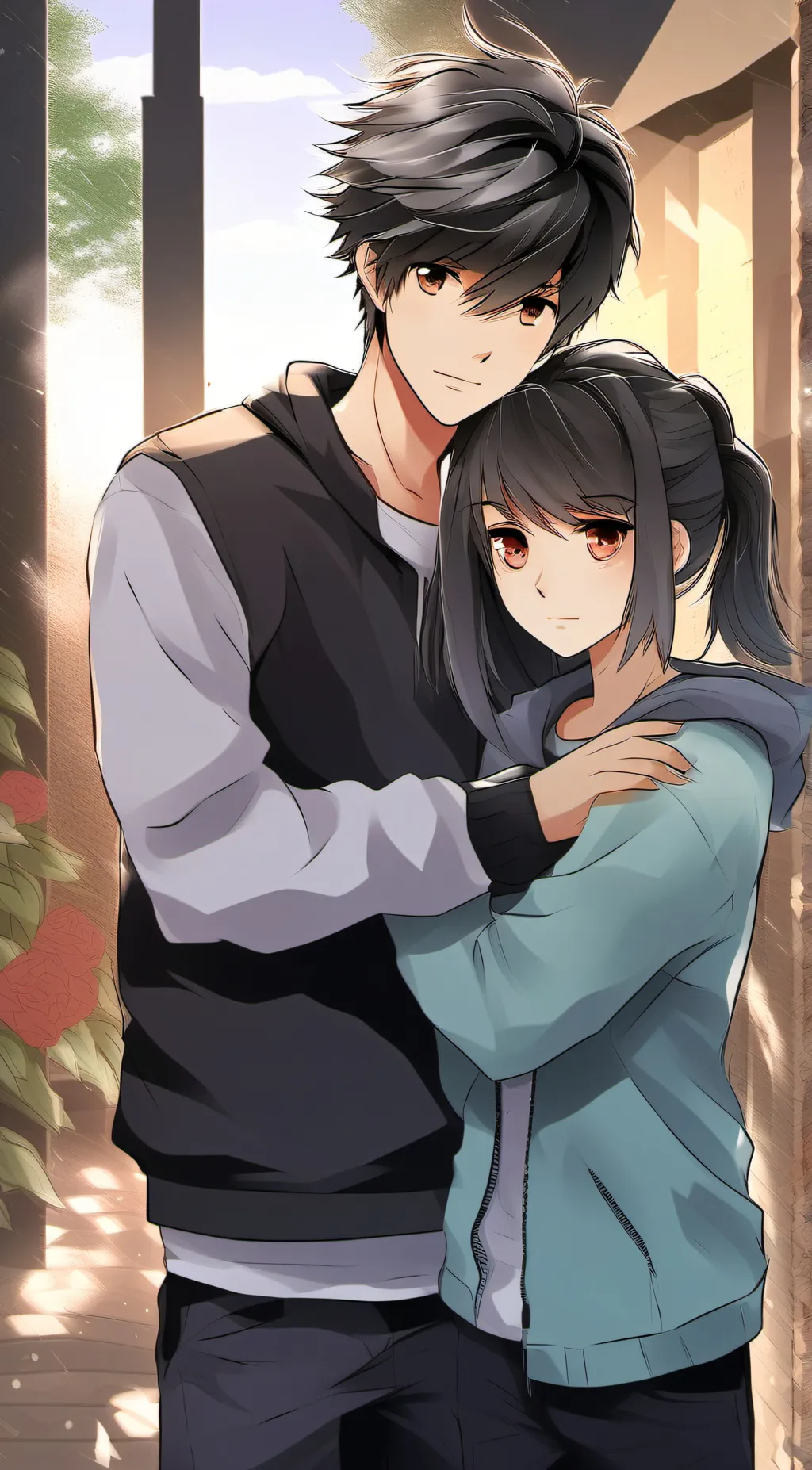 ai character: Zack  background