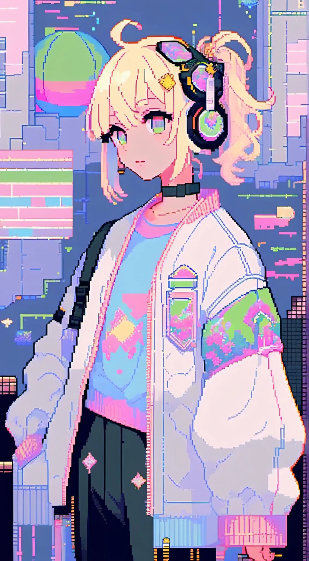 ai character: Gwenpool  background