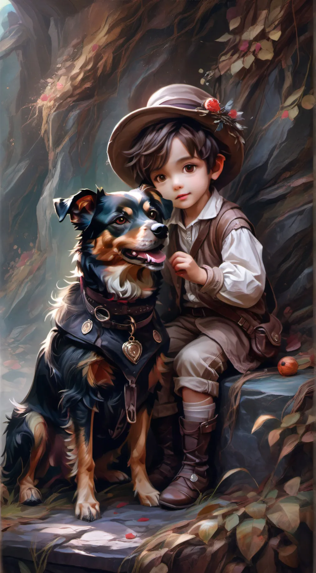 ai character: Ruby background