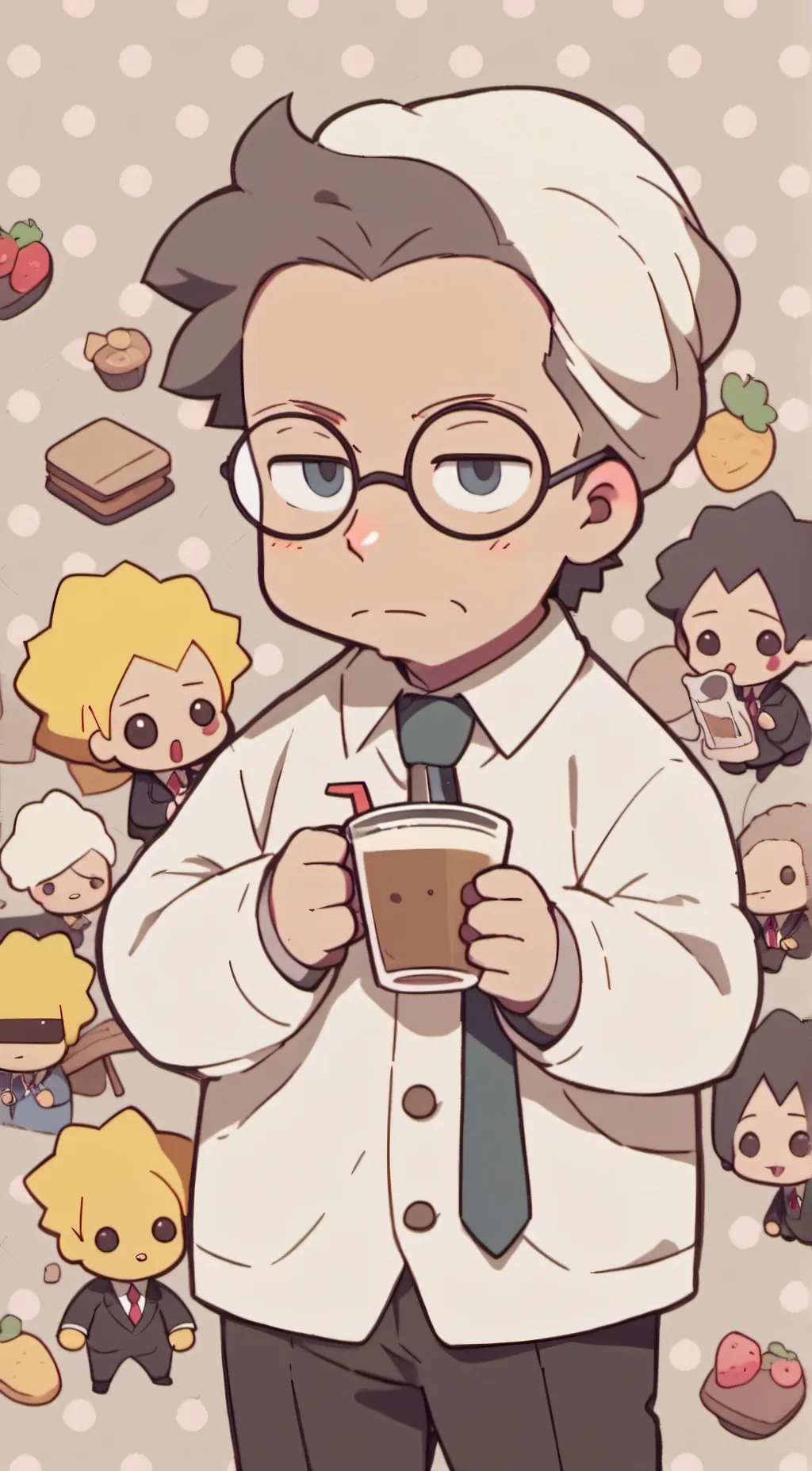 ai character: martch simpson background