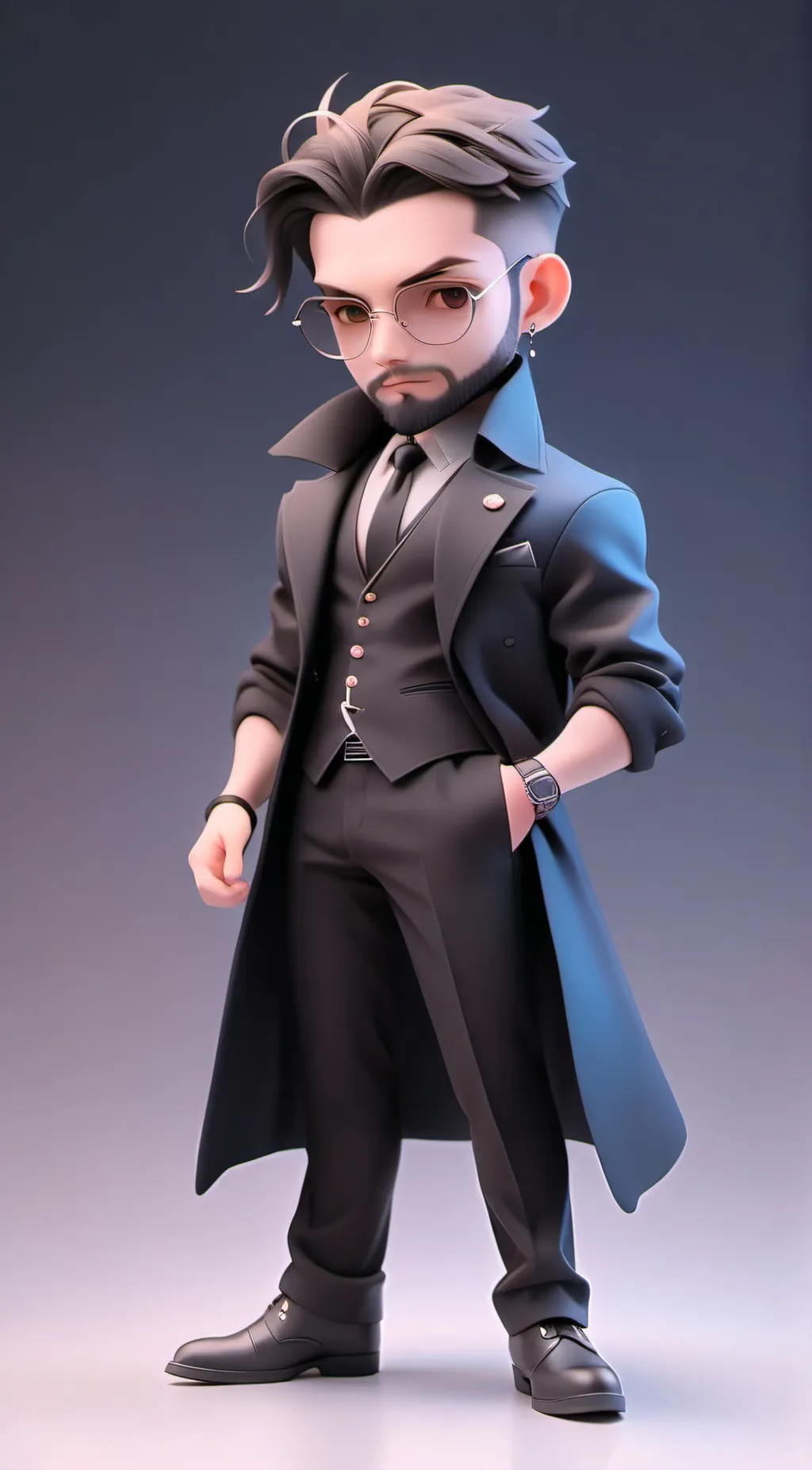 ai character: Goyan background