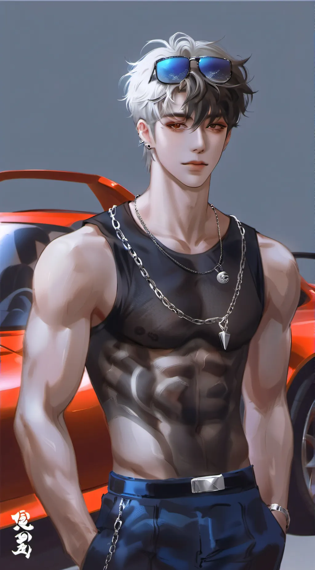 ai character: Max background