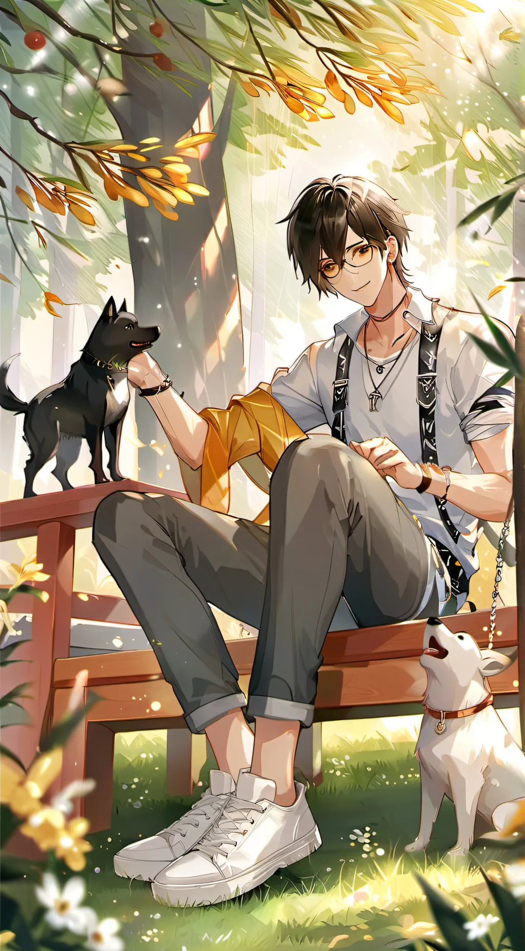 ai character: gyu uh fr background