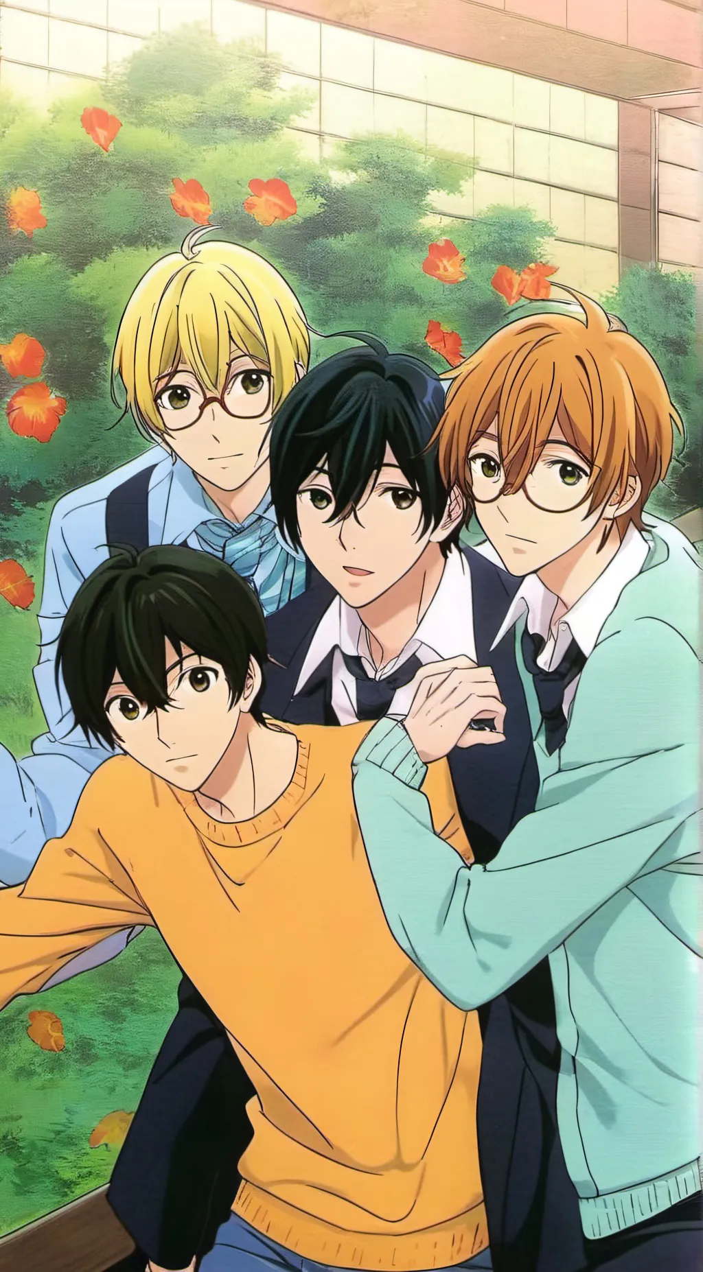 ai character: sasak and hirano  background