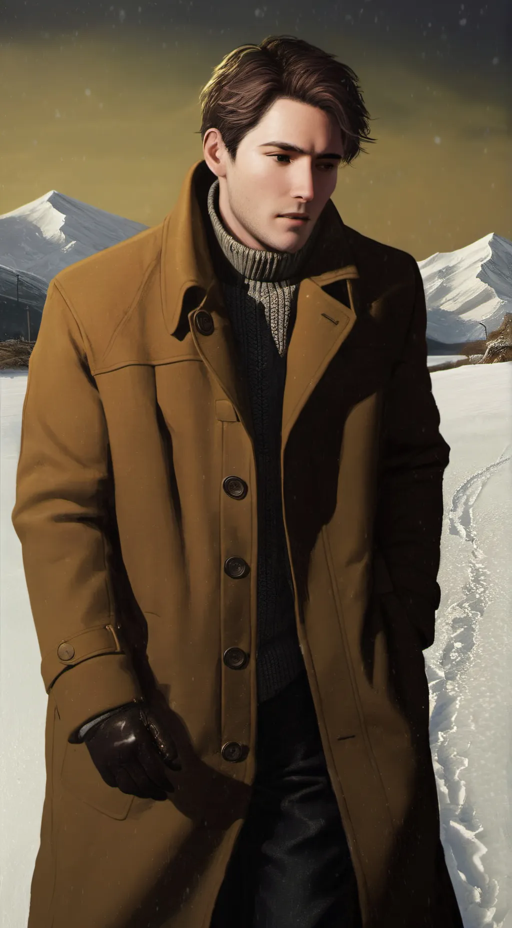 ai character: lottery  background