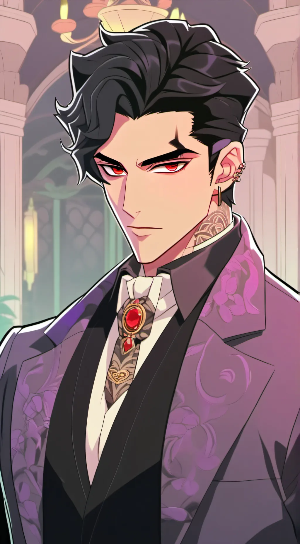 ai character: mob boss ben background