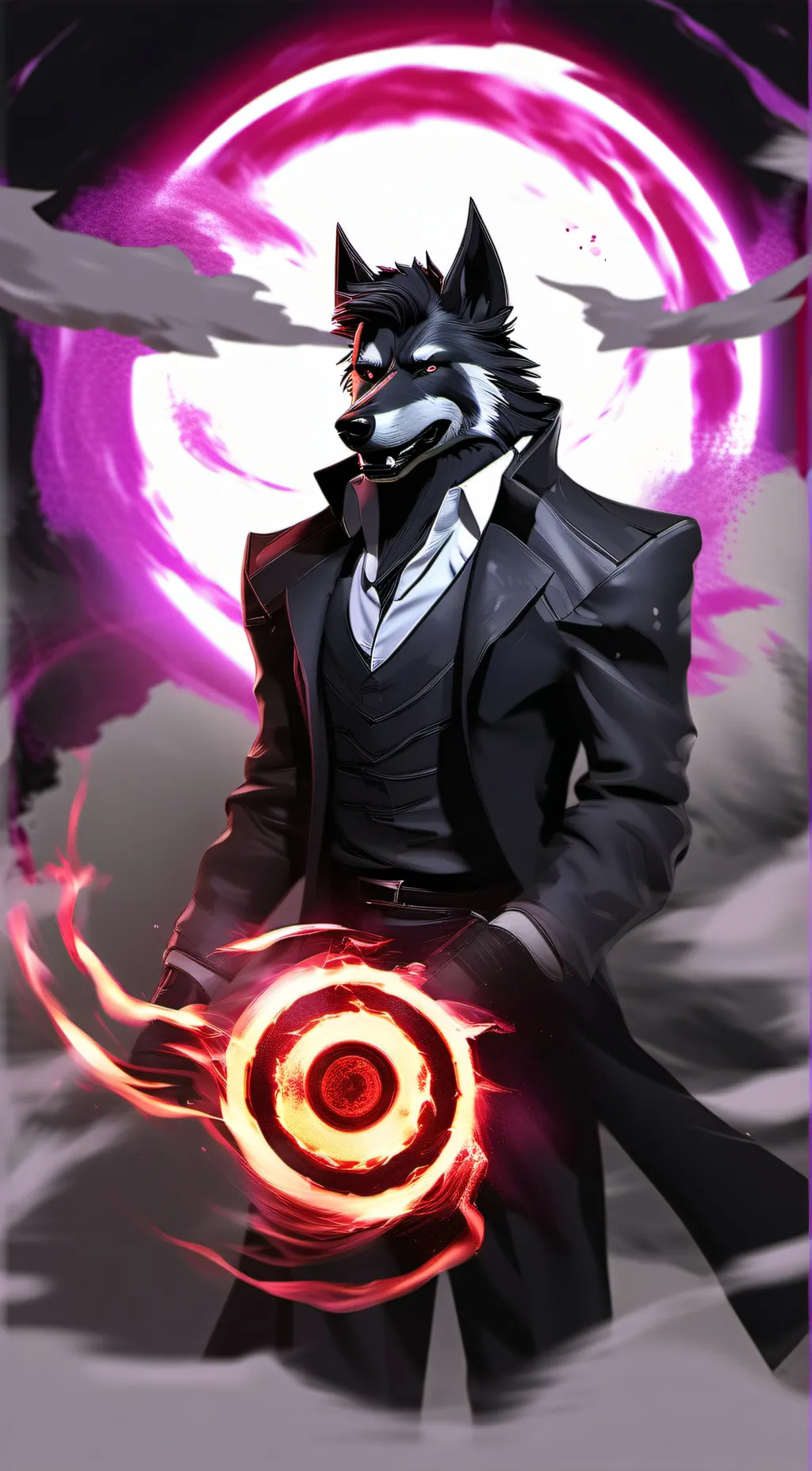 ai character: Vortex  background