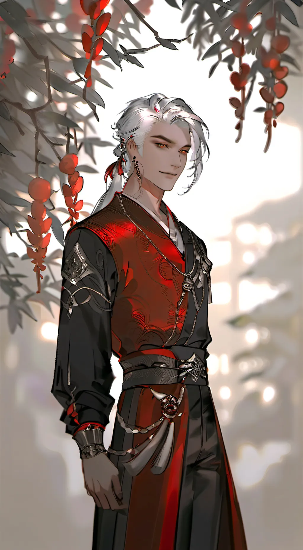 ai character: raven background