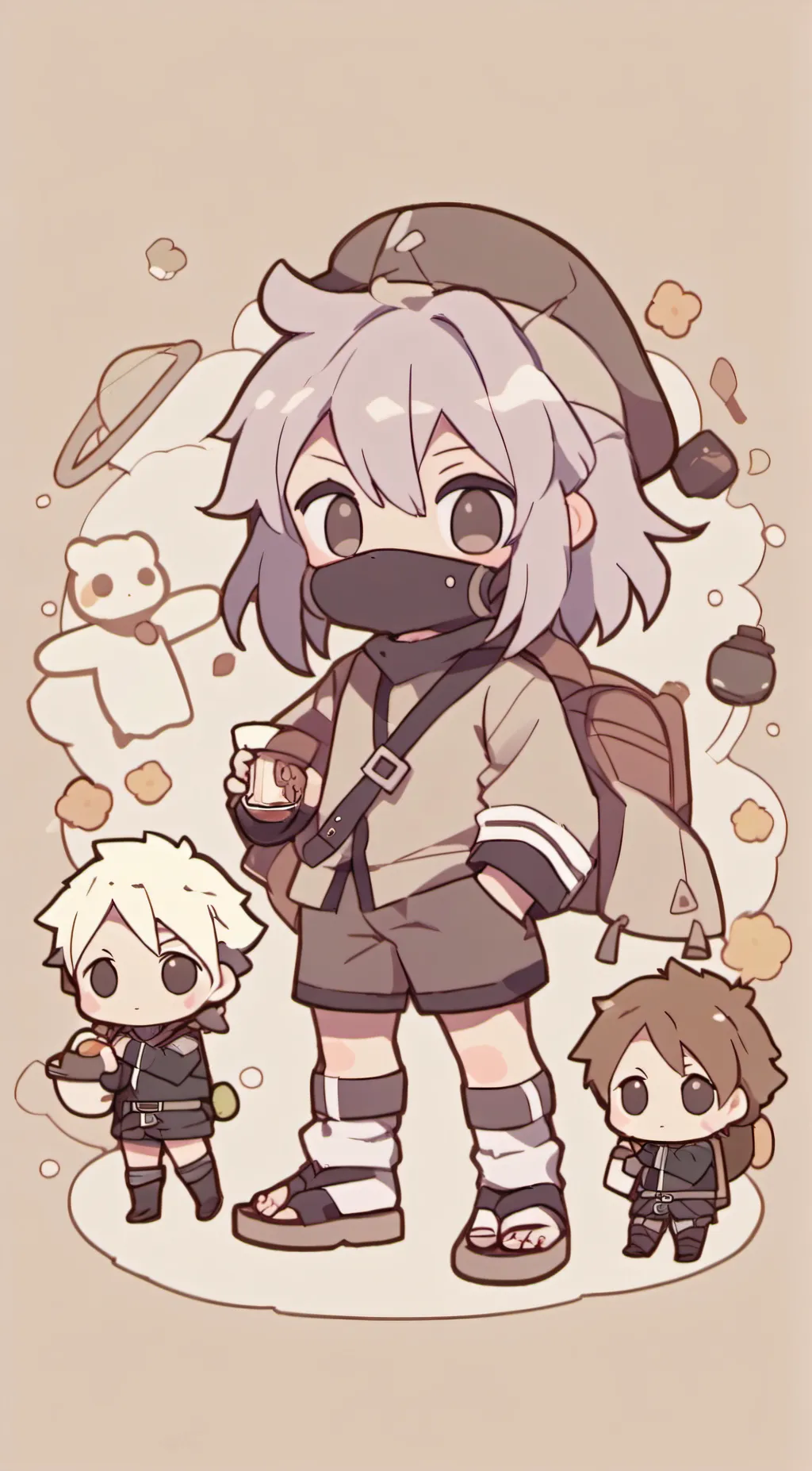 ai character: Team 7 background