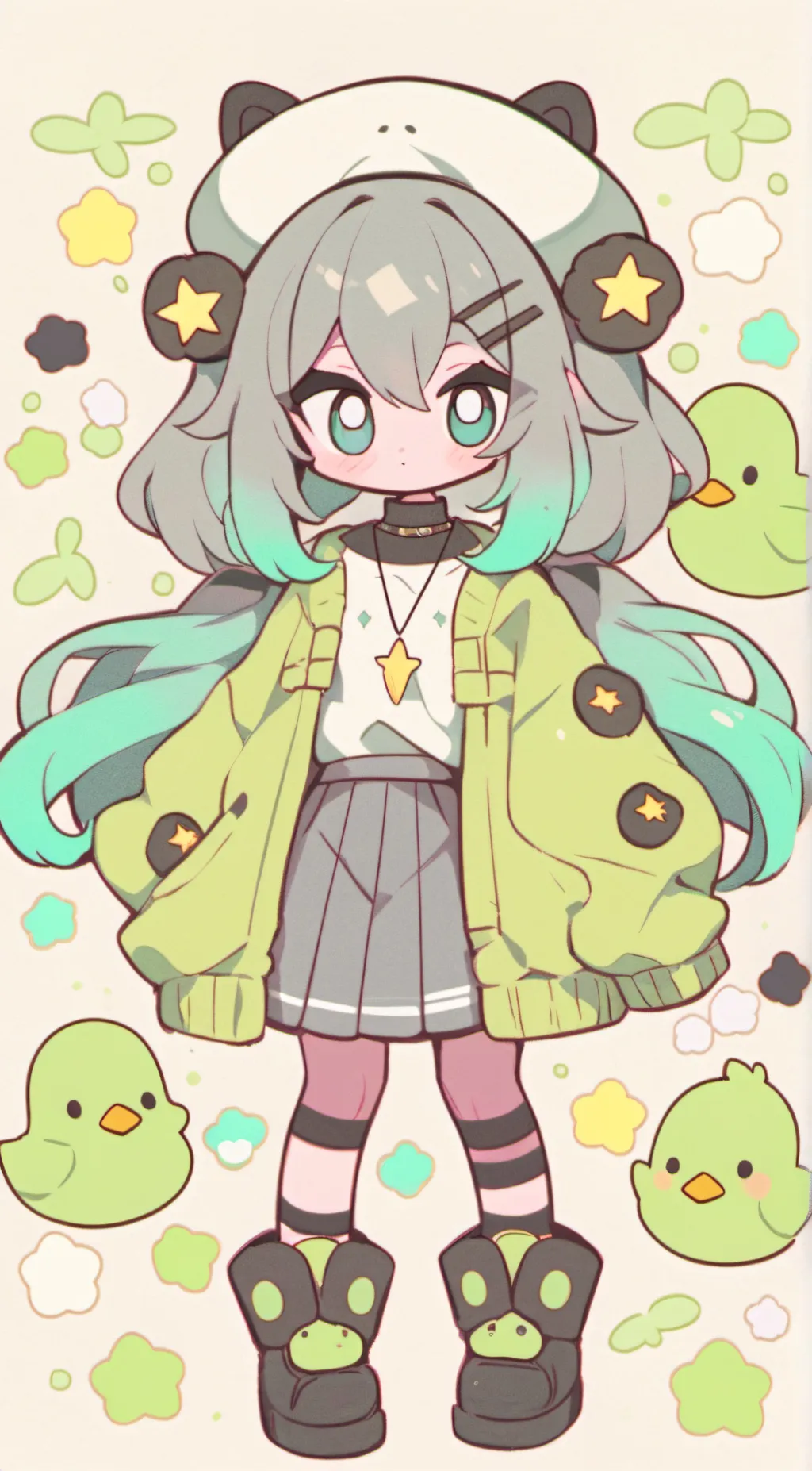 ai character: for fniafox background