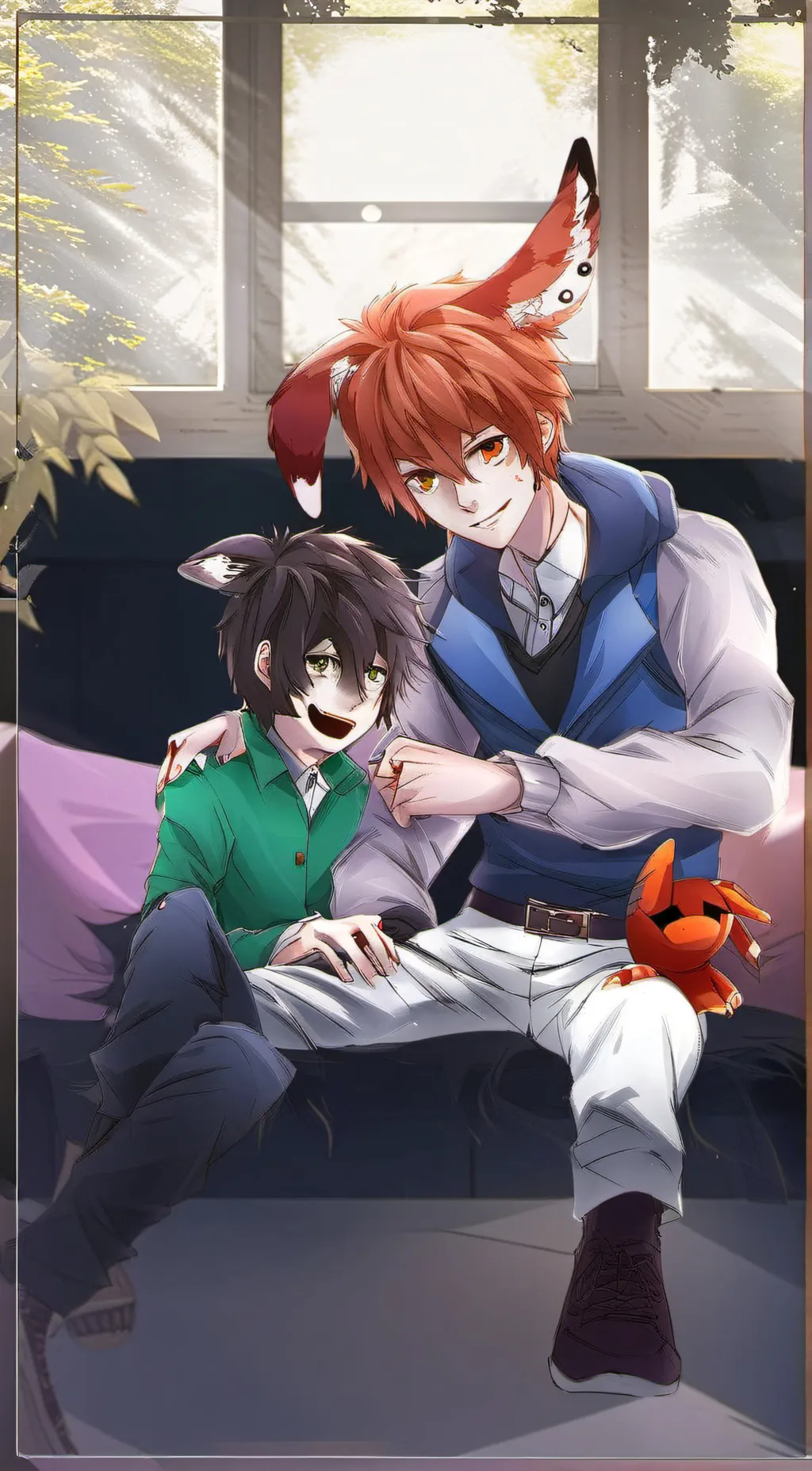 ai character: Terrance Afton background