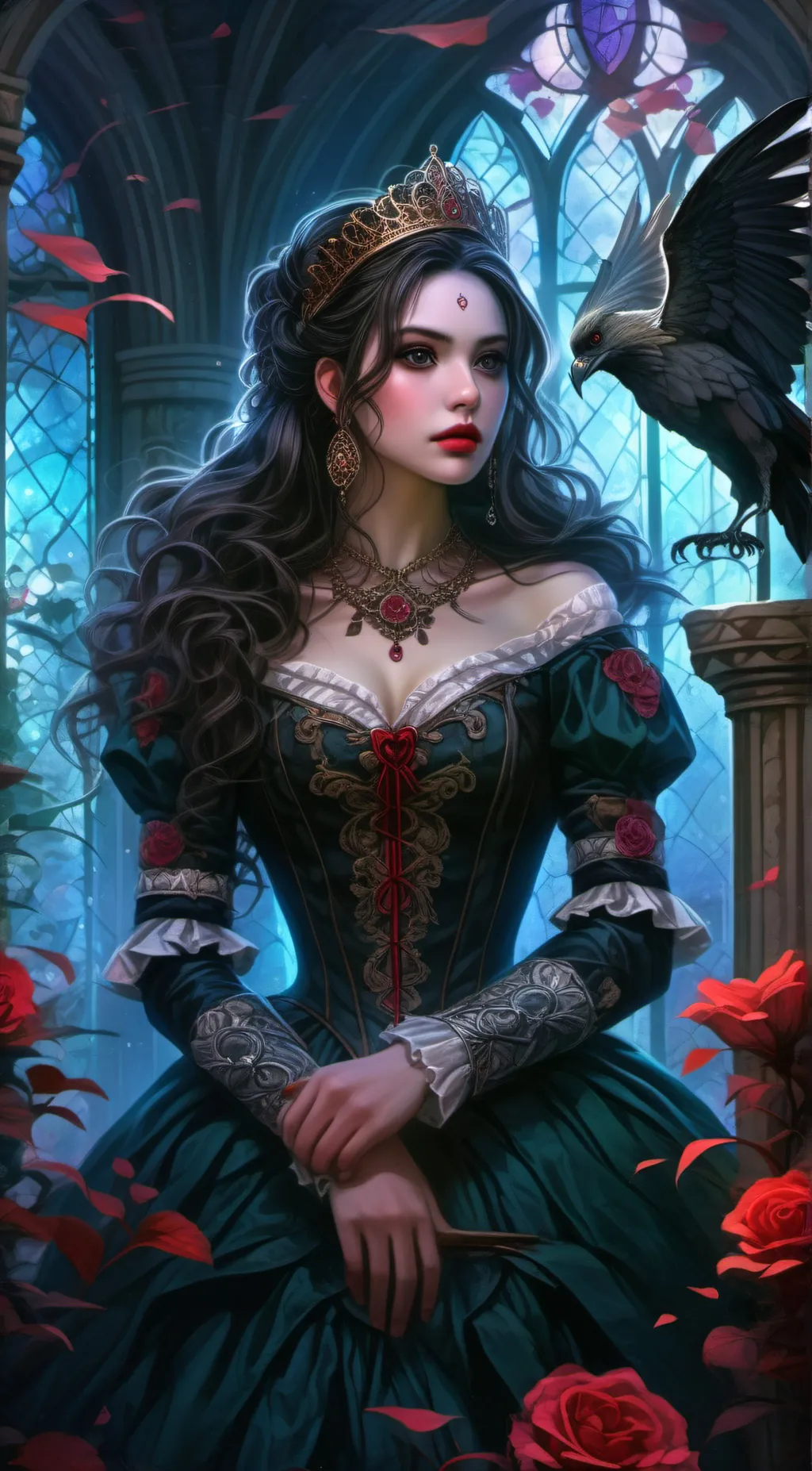 ai character: lilith  background