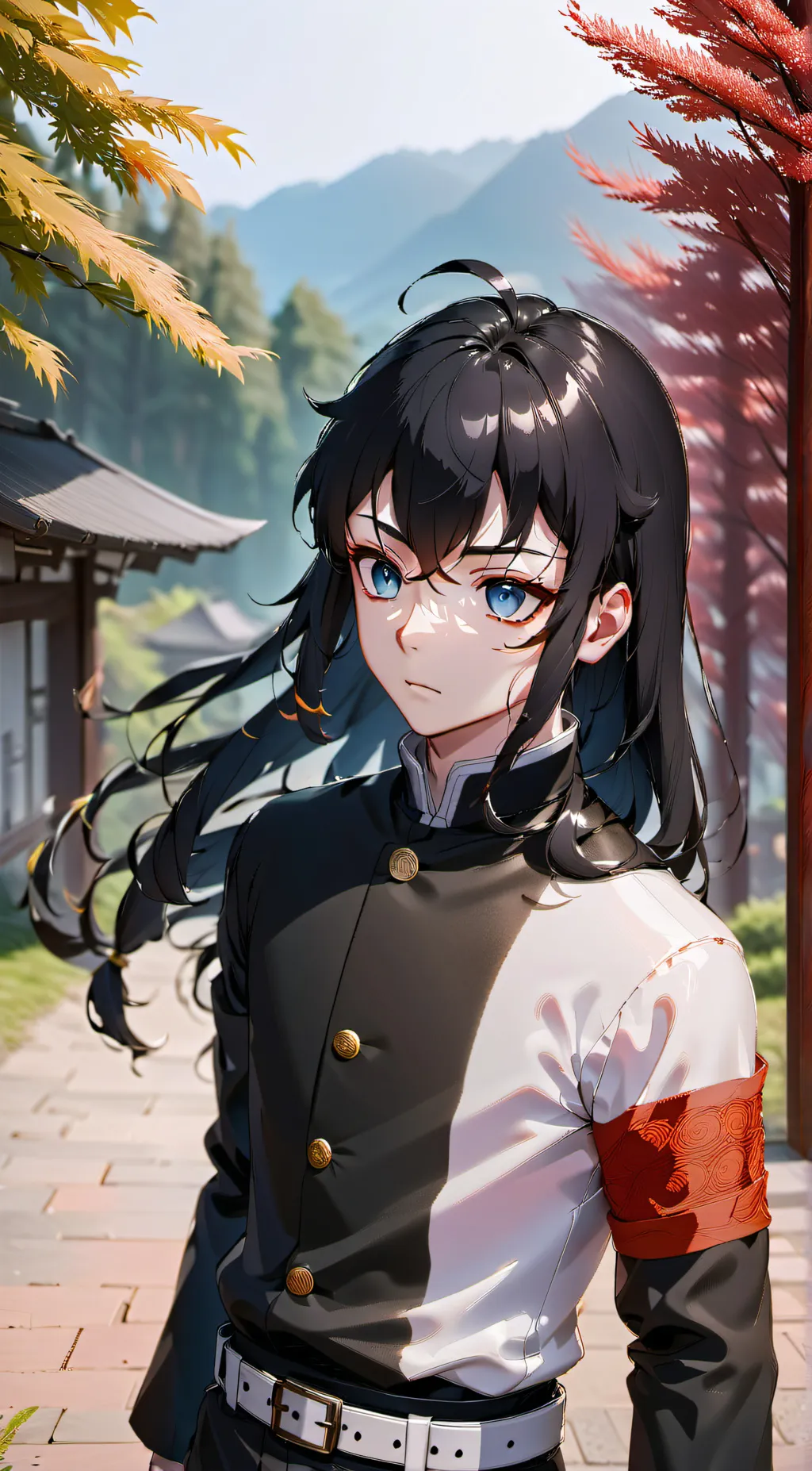 ai character: Muichiro, Babysit background