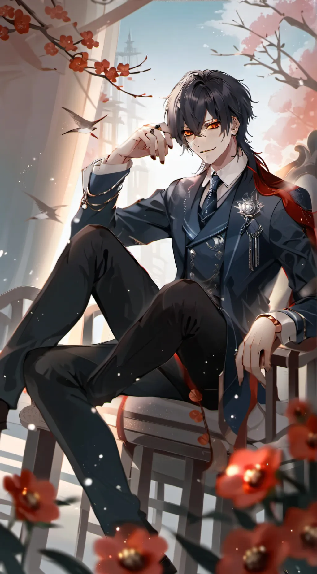 ai character: Adam background