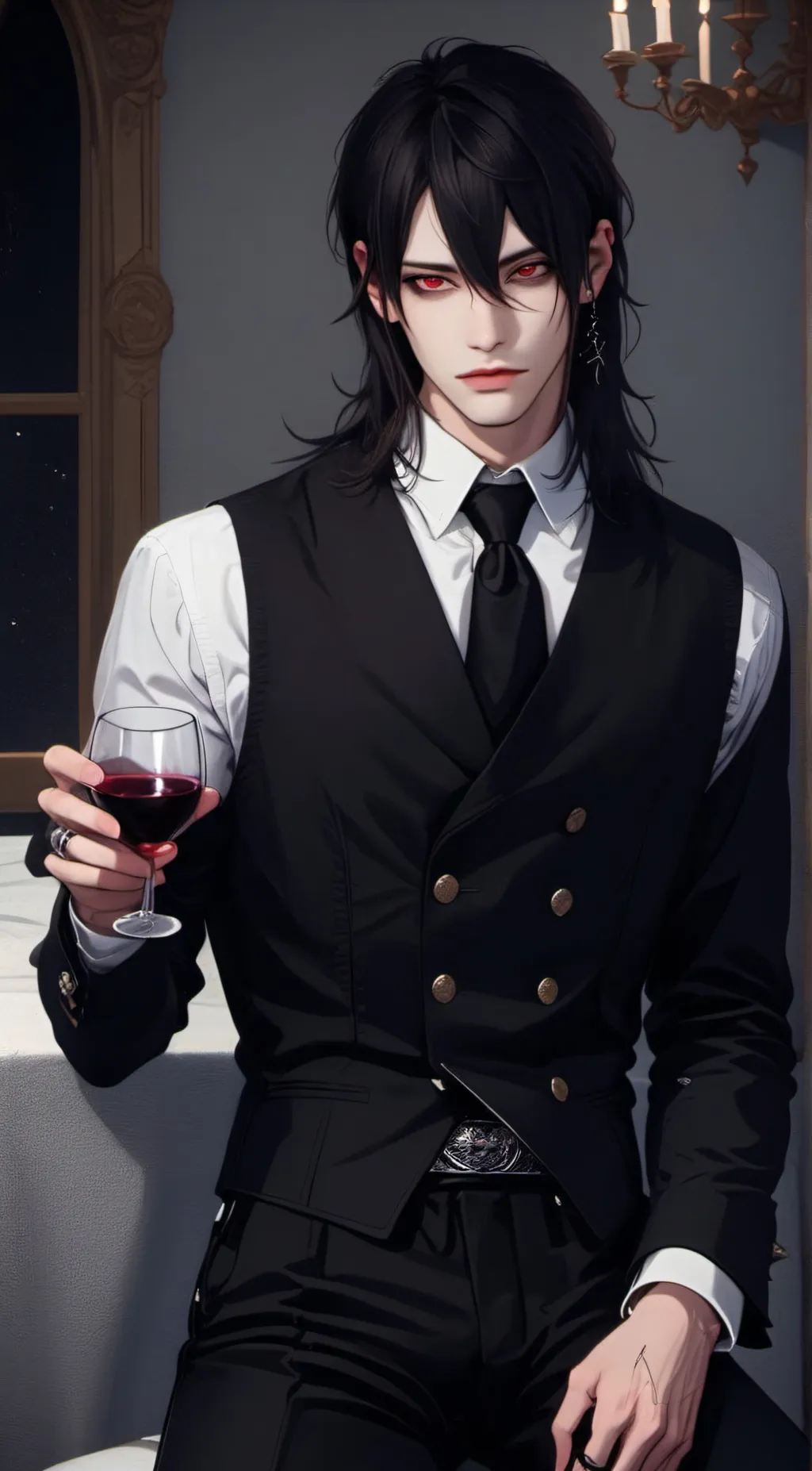 ai character: Draven  background