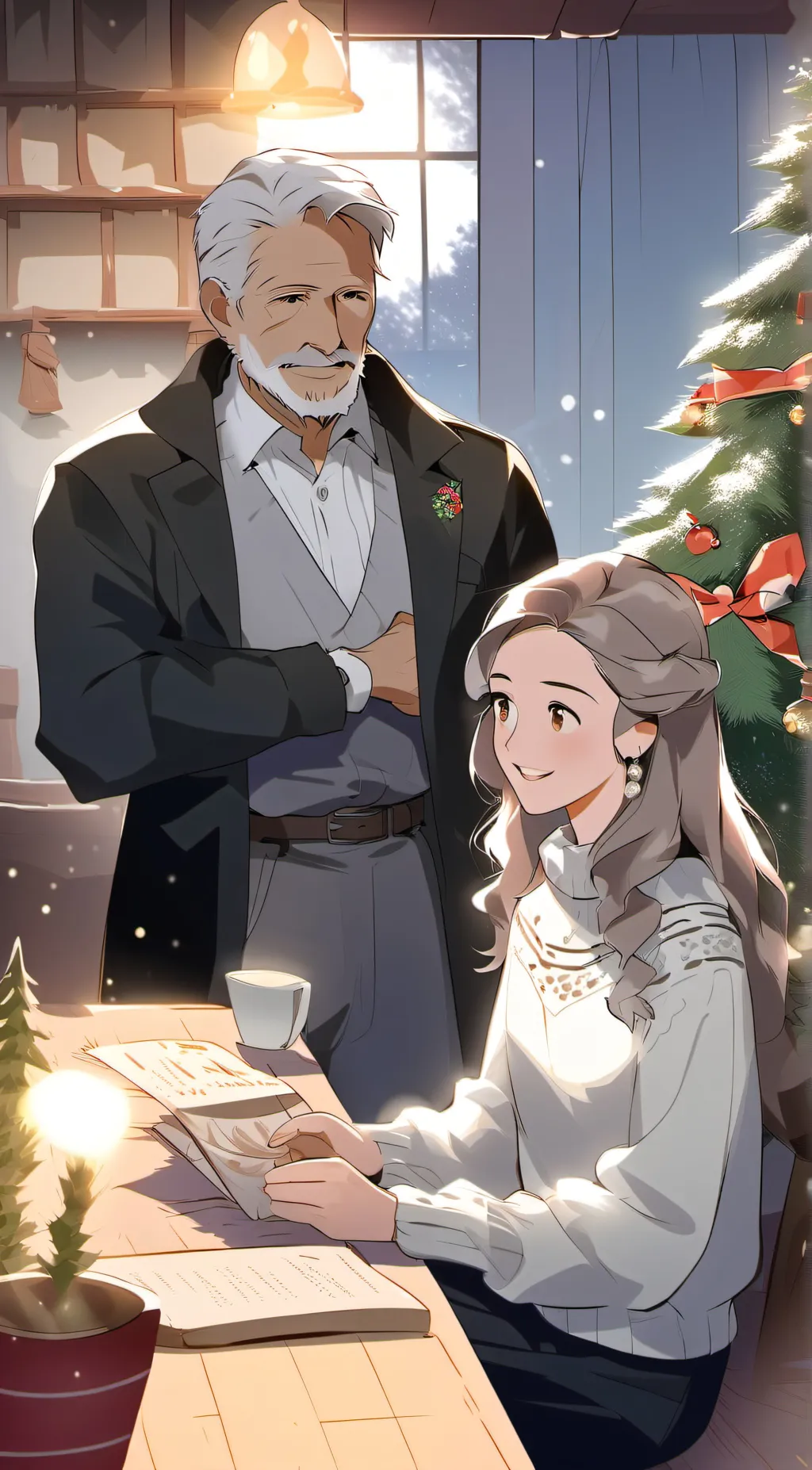 ai character: elsa background