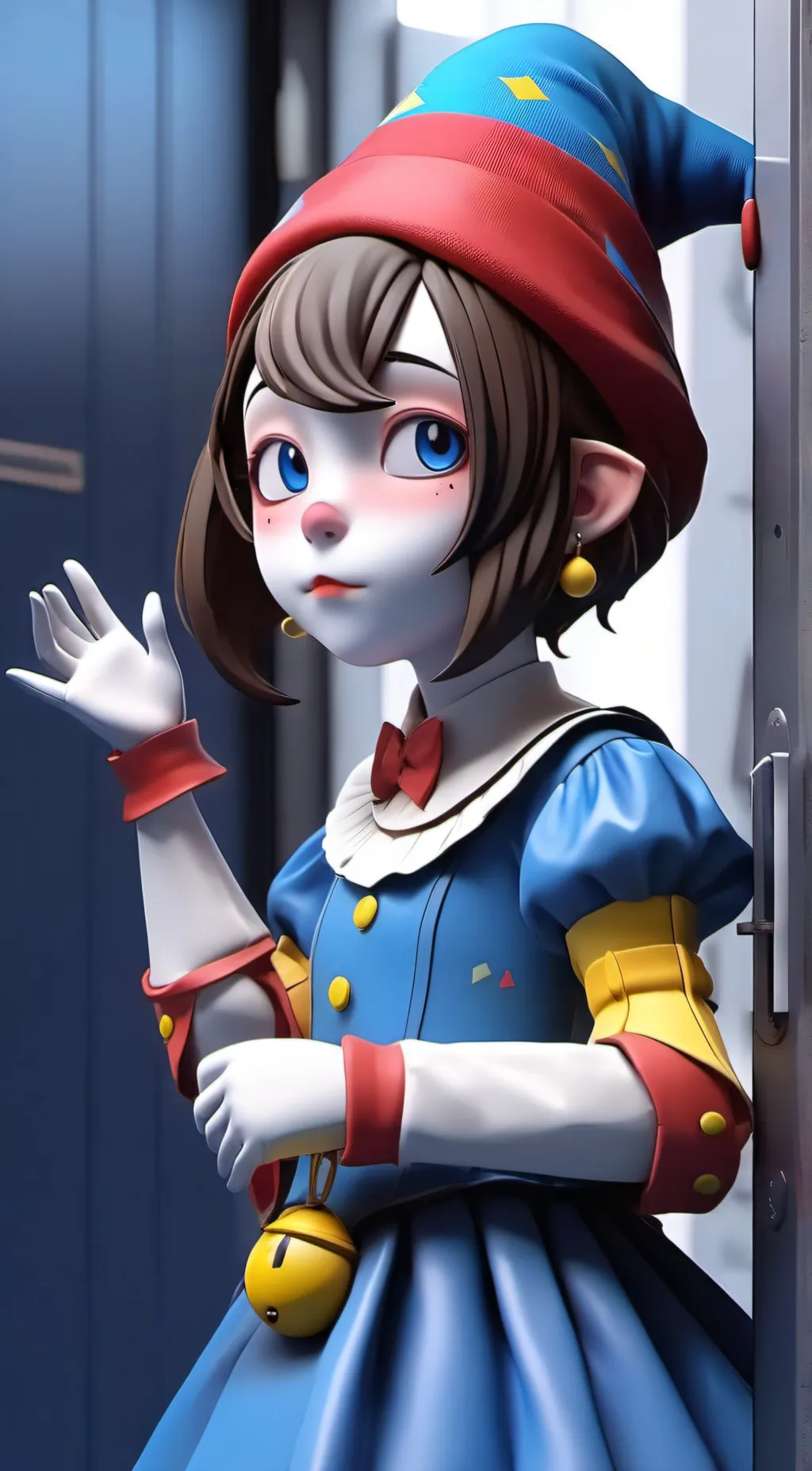 ai character: Pomni background