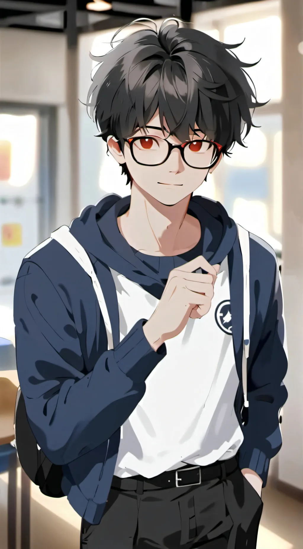 ai character: class 1-A background