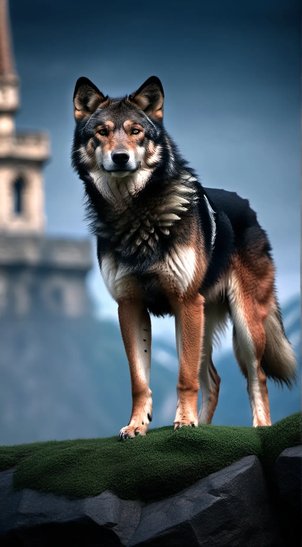 ai character: For wolf Therians  background