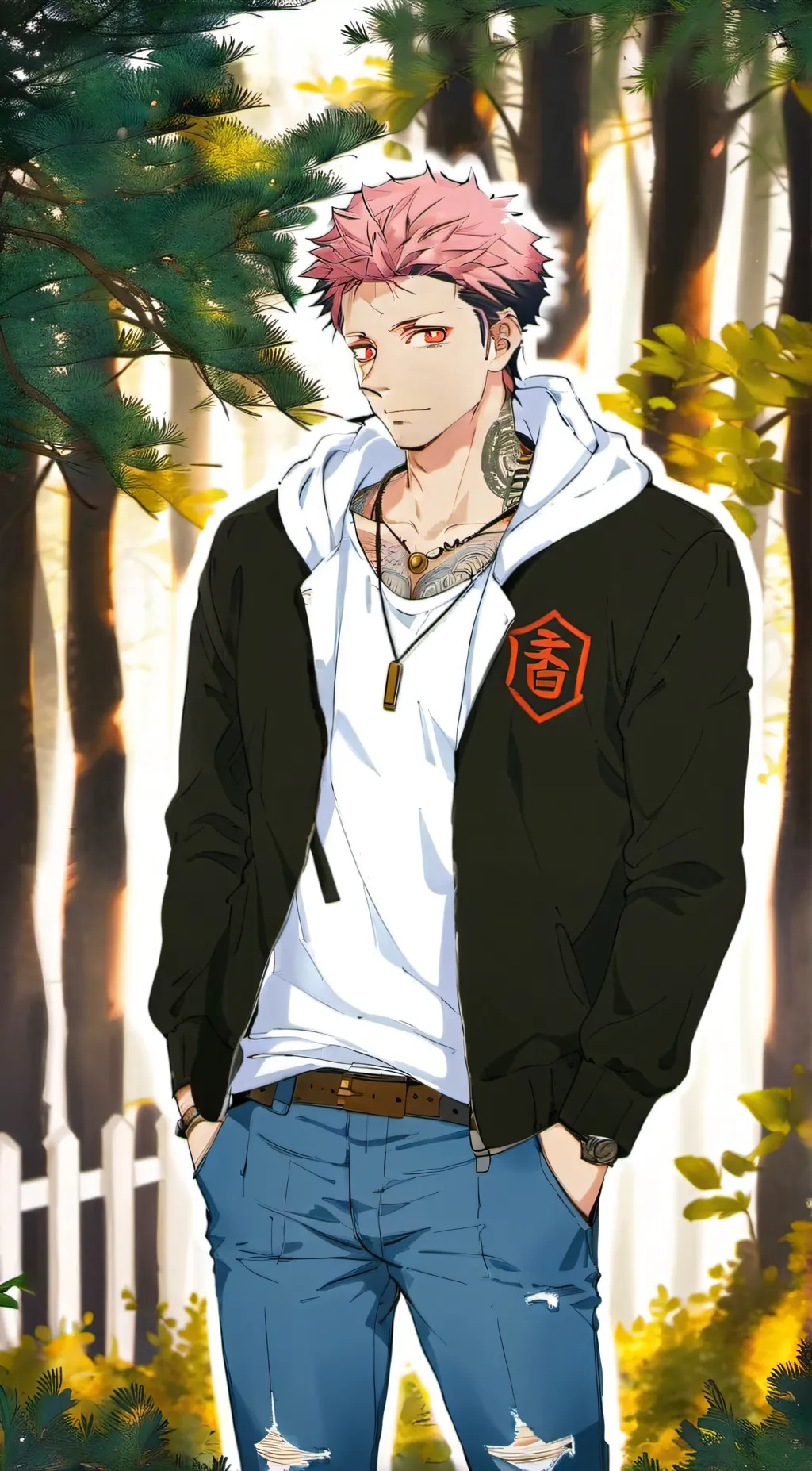 ai character: Sakuna background