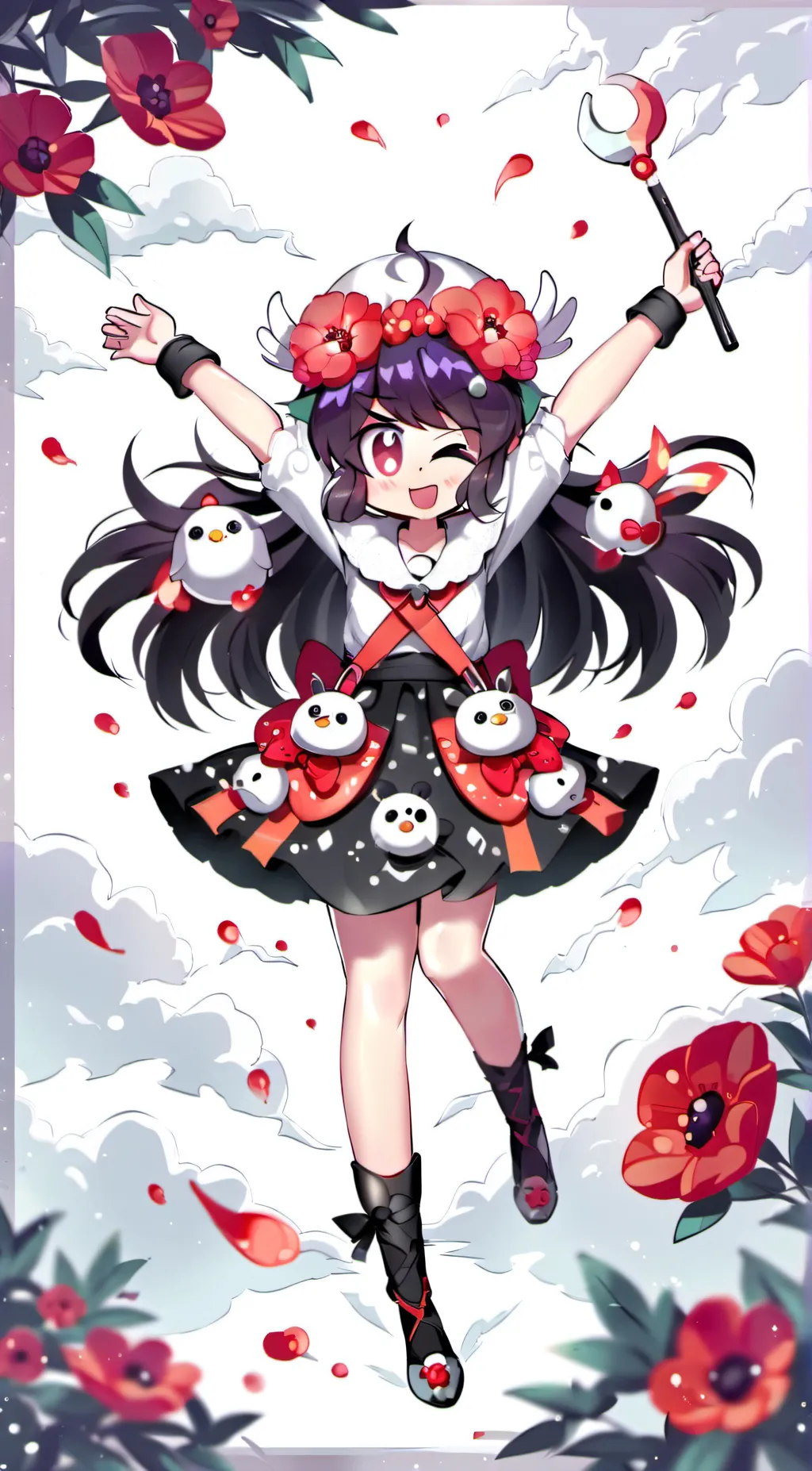 ai character:  aphmau background