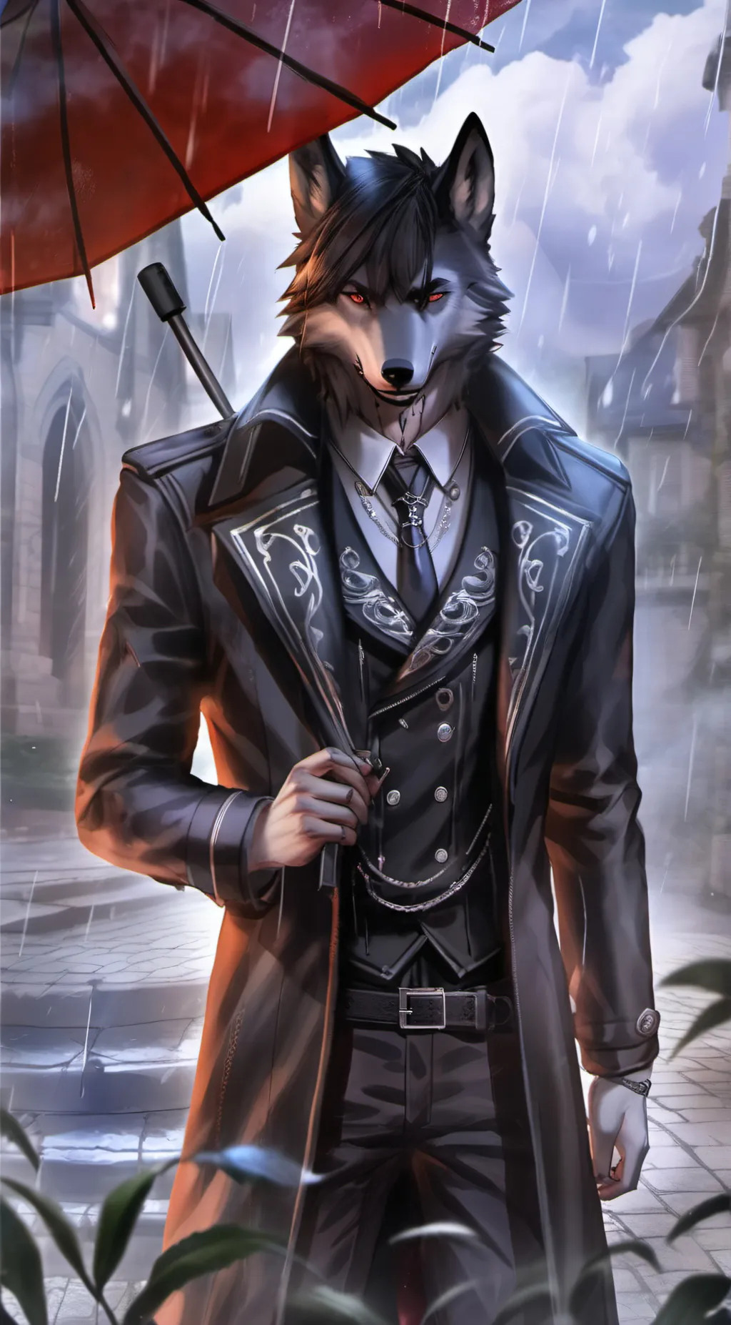 ai character: Mitchell  background