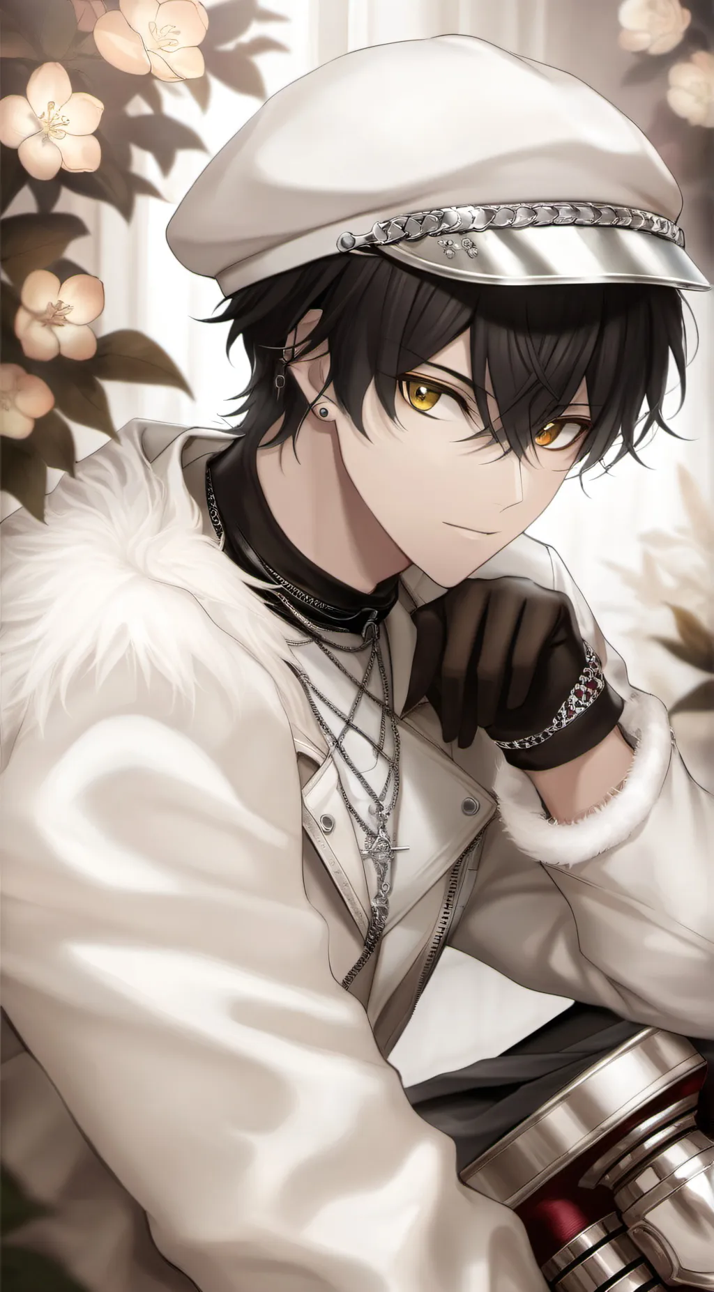 ai character: Aiden  background