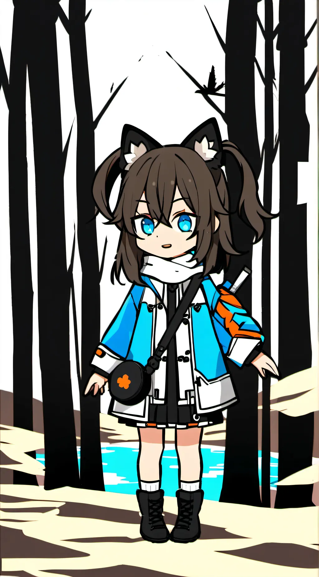 ai character: Lacey background