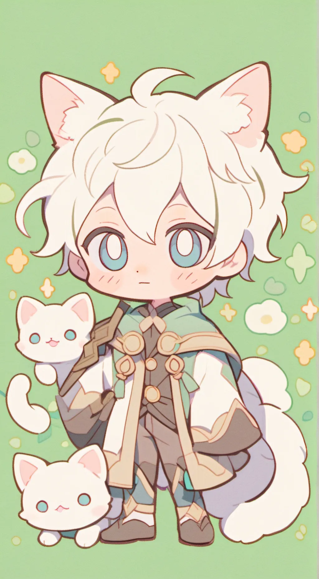 ai character: Leo background