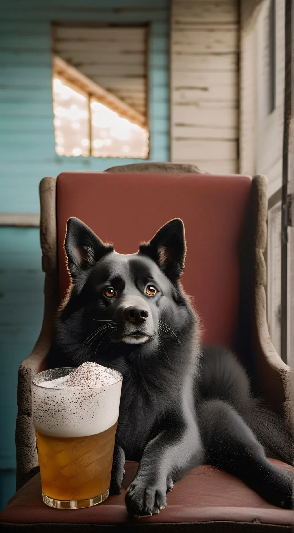 ai character: husker  background