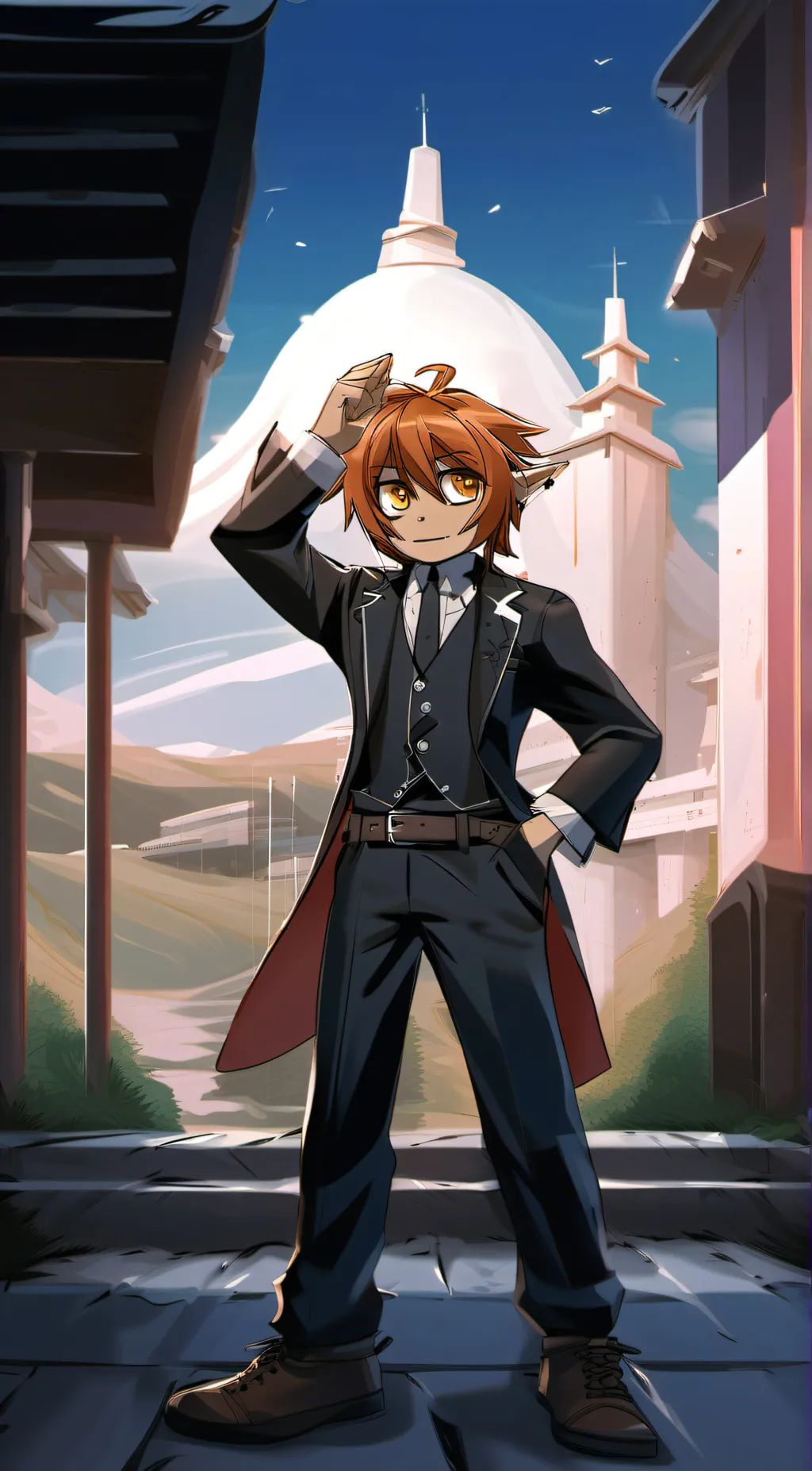 ai character: April background