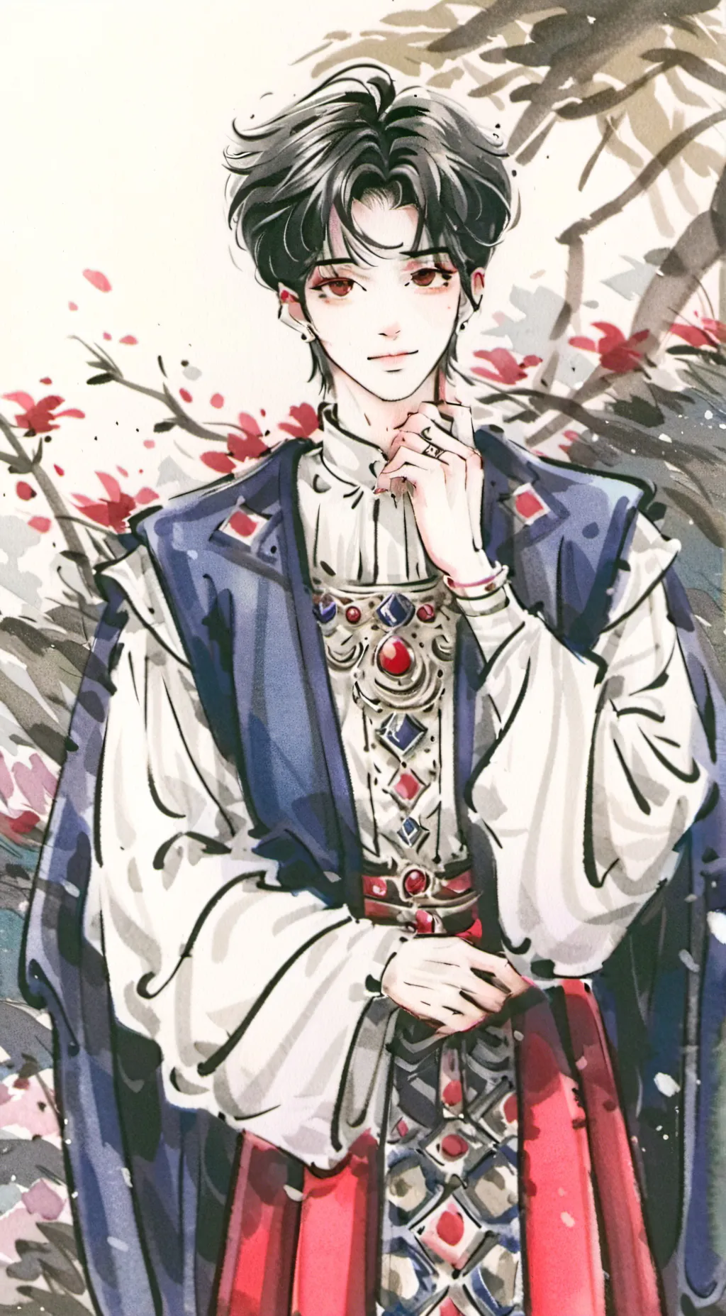 ai character: John  background