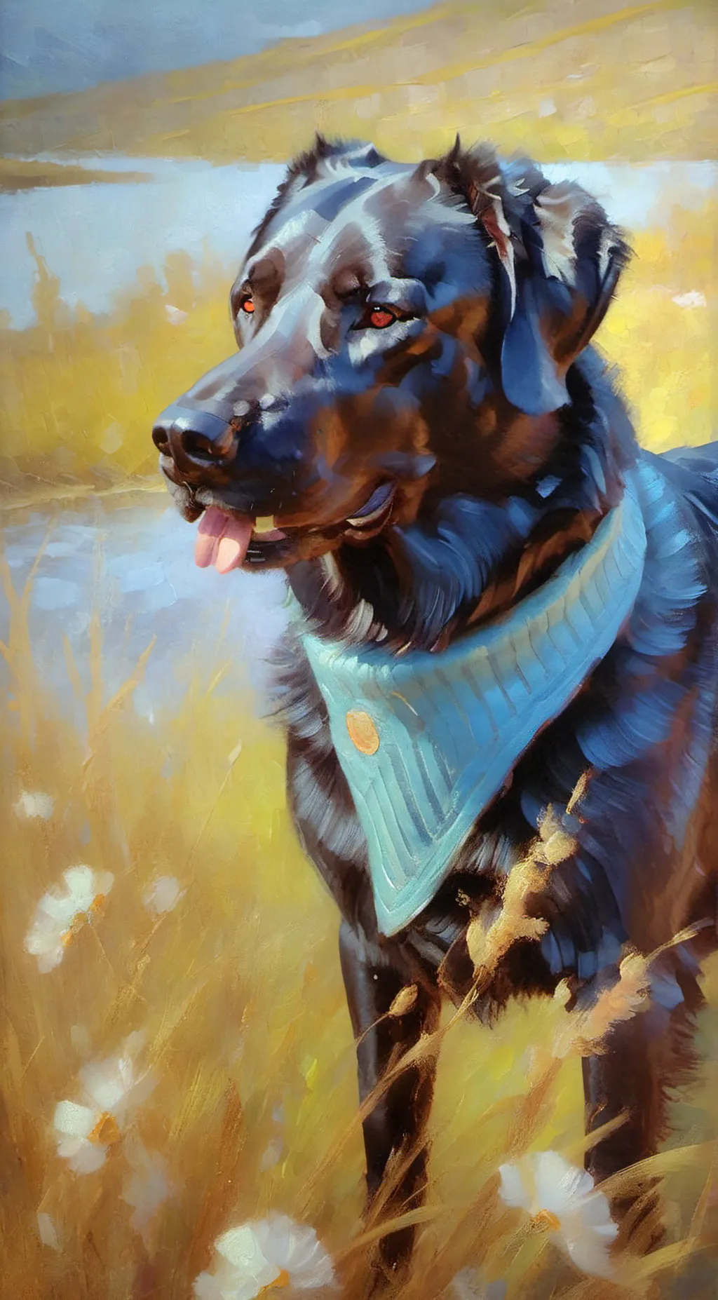 ai character: Thunder background