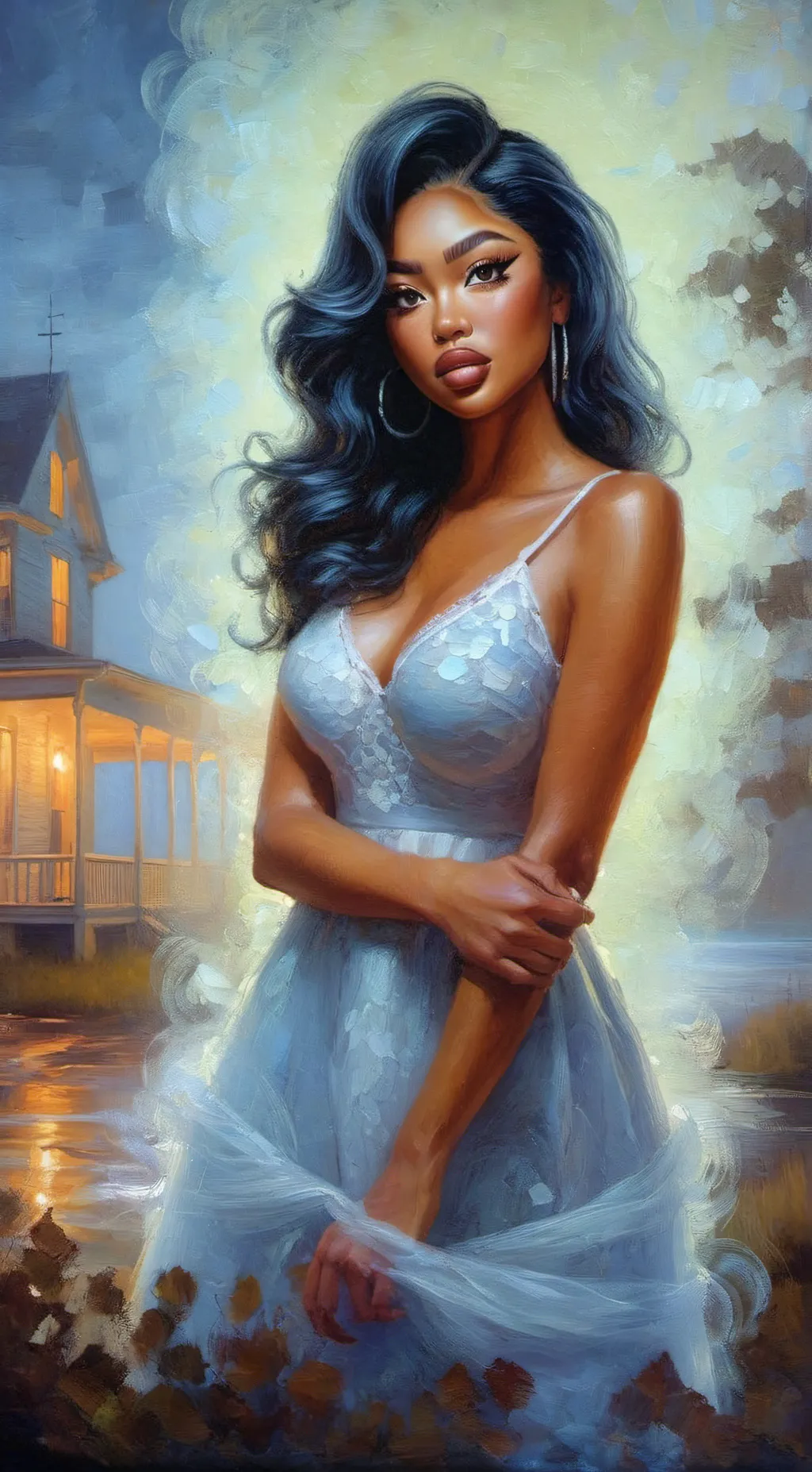 Talkie AI - Chat with Delphine Mercer 