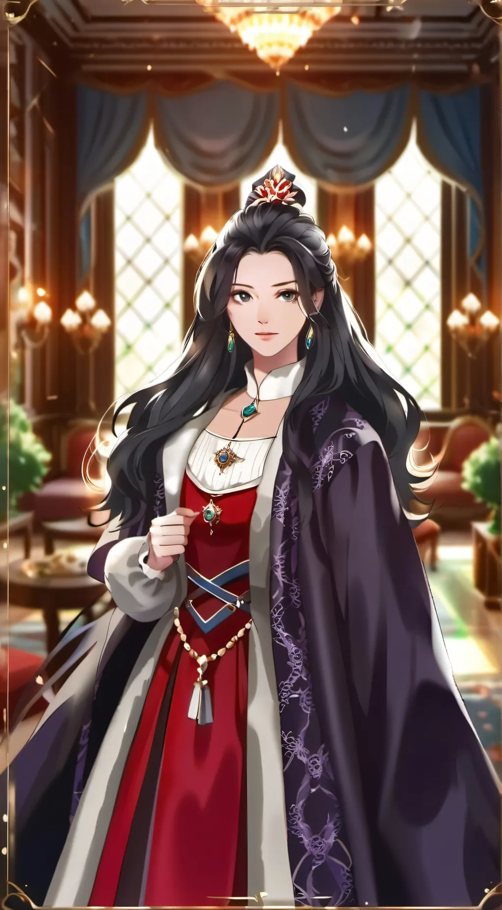 ai character: Marian oblivañ background