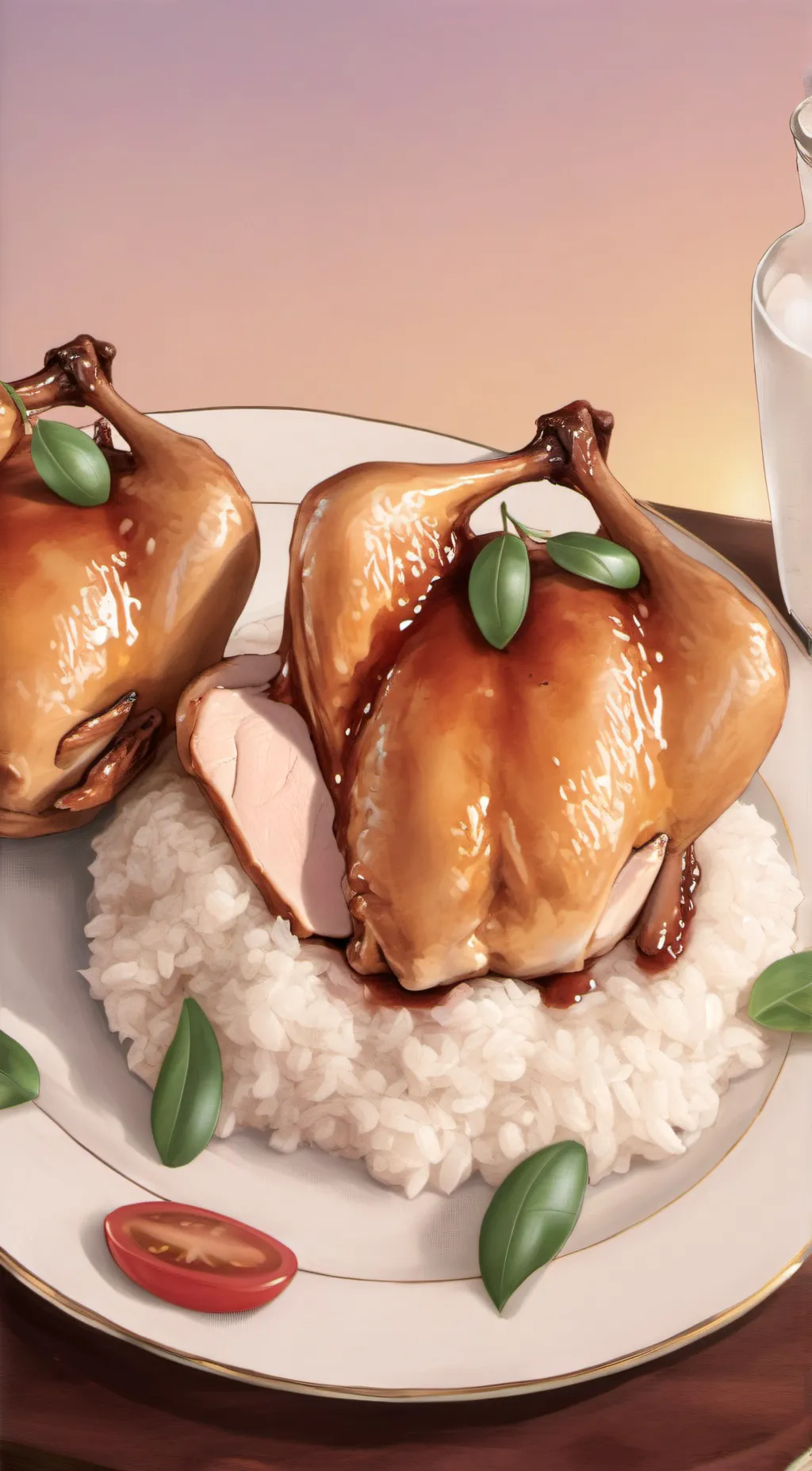 ai character: chucken background