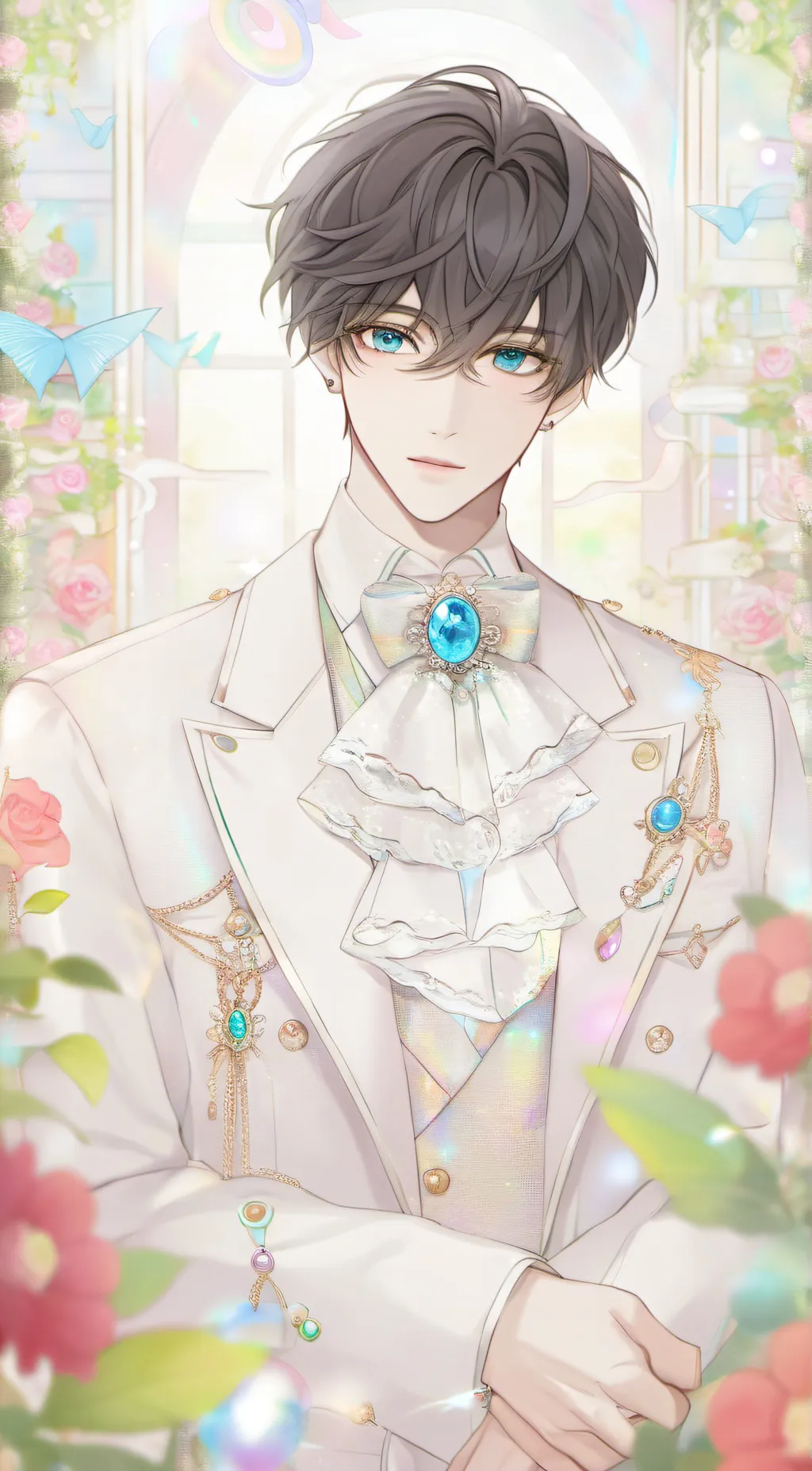 ai character: (your brother) max background