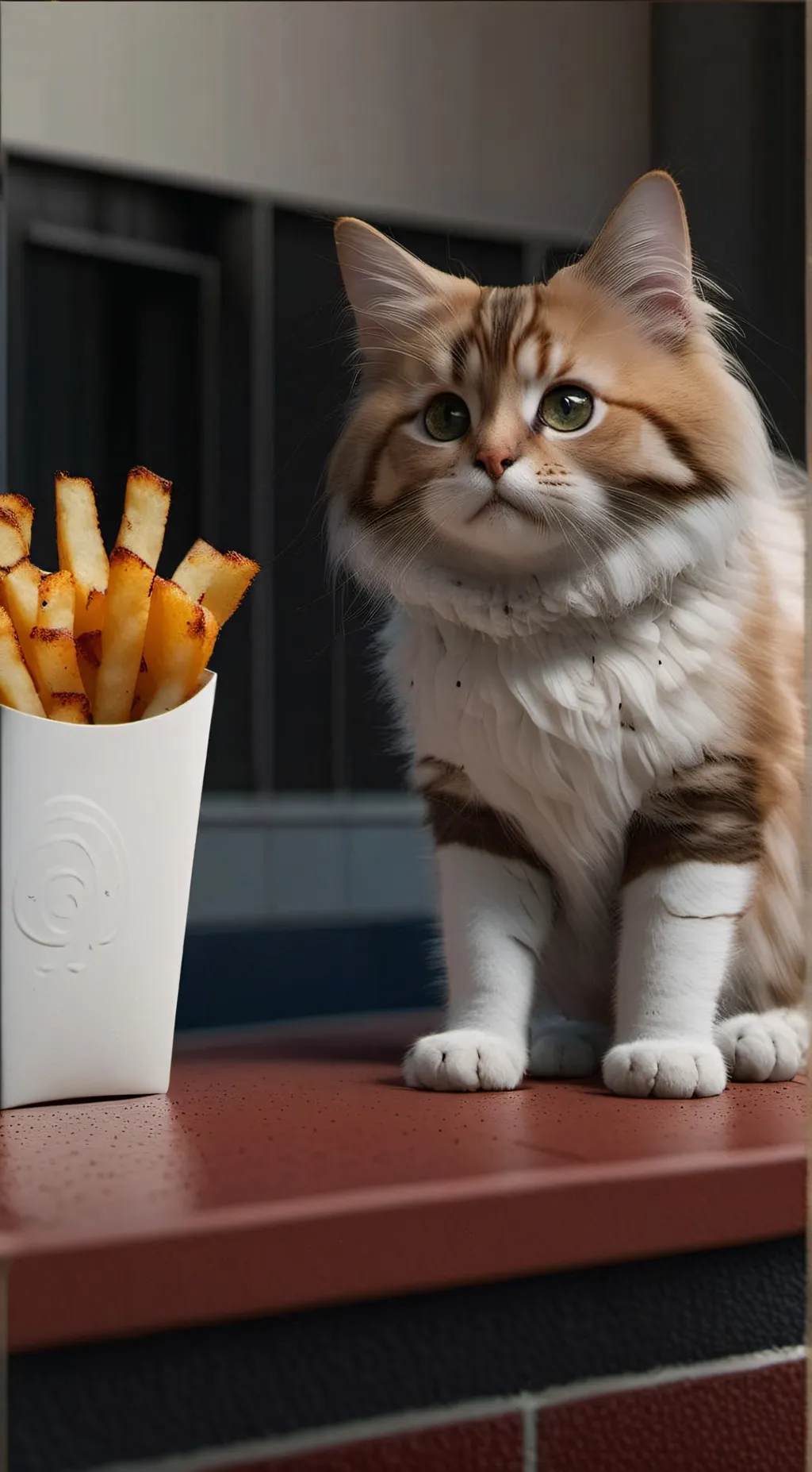 ai character: Kitty background