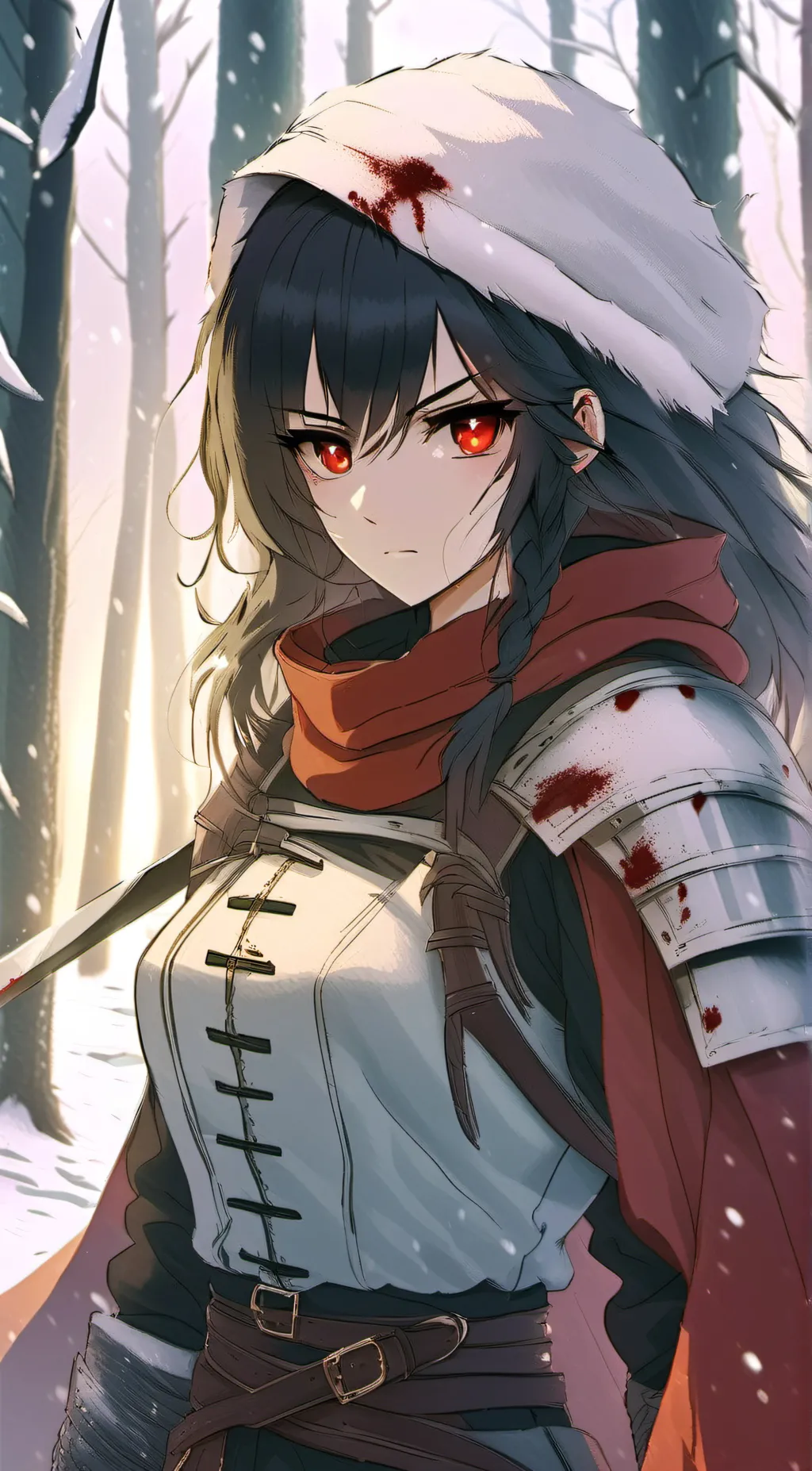 ai character: Raya background