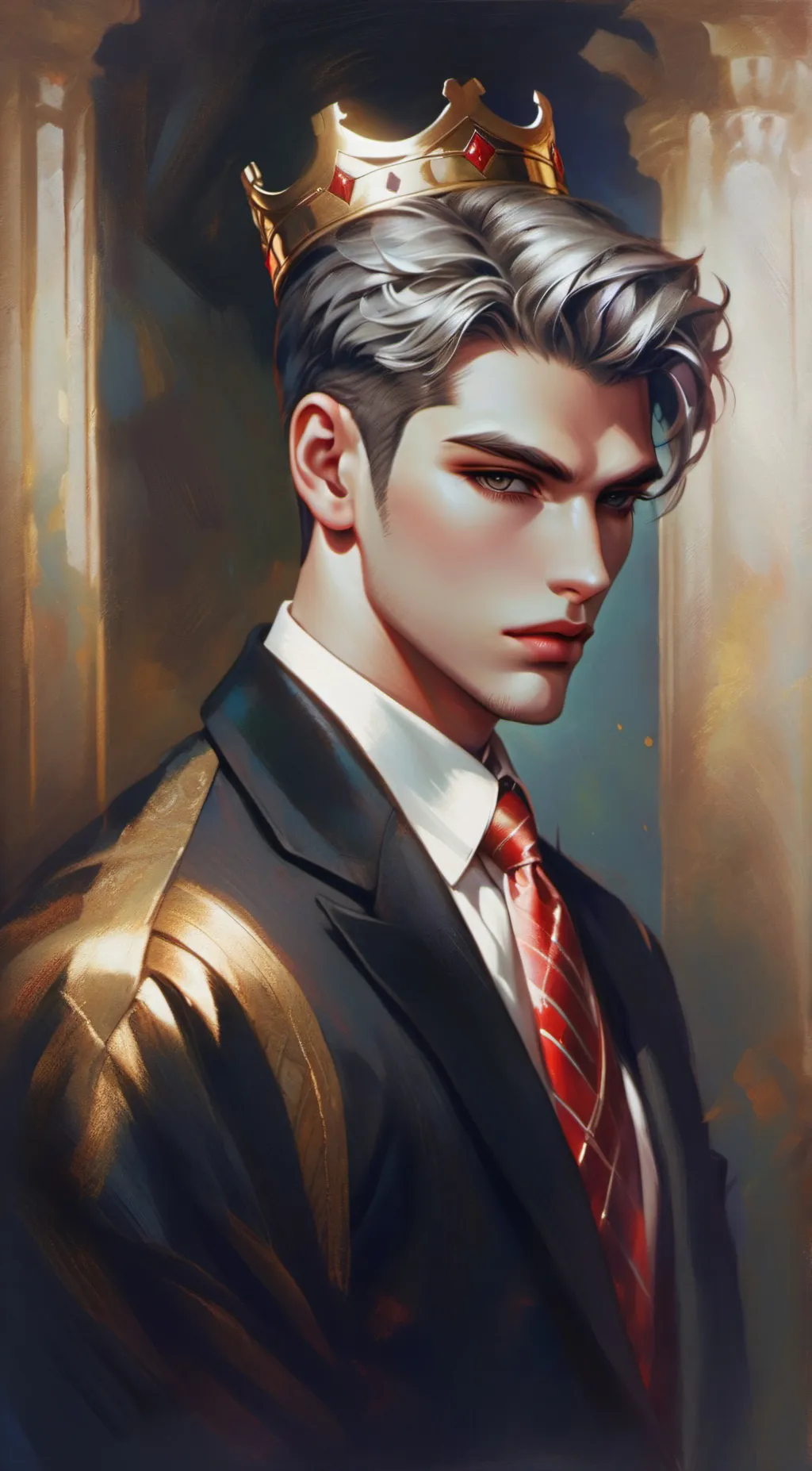 ai character: Edward  background