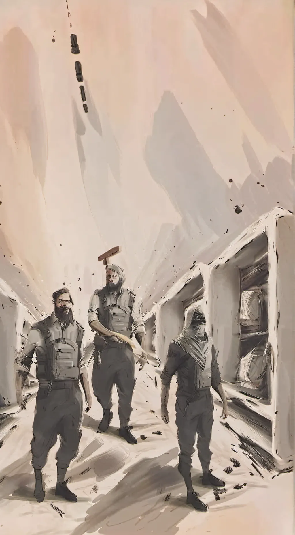 ai character: ikea background