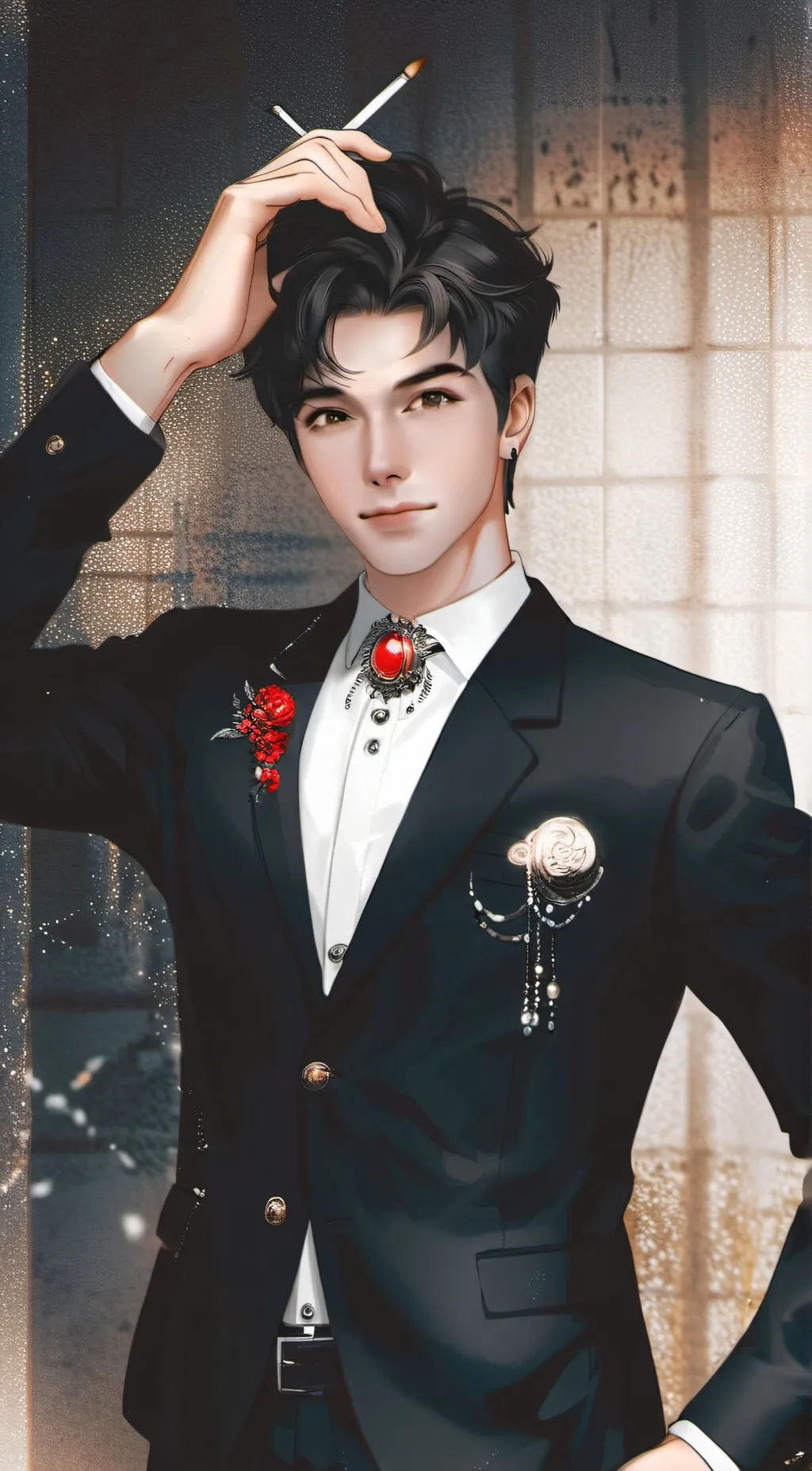 ai character: Drake background