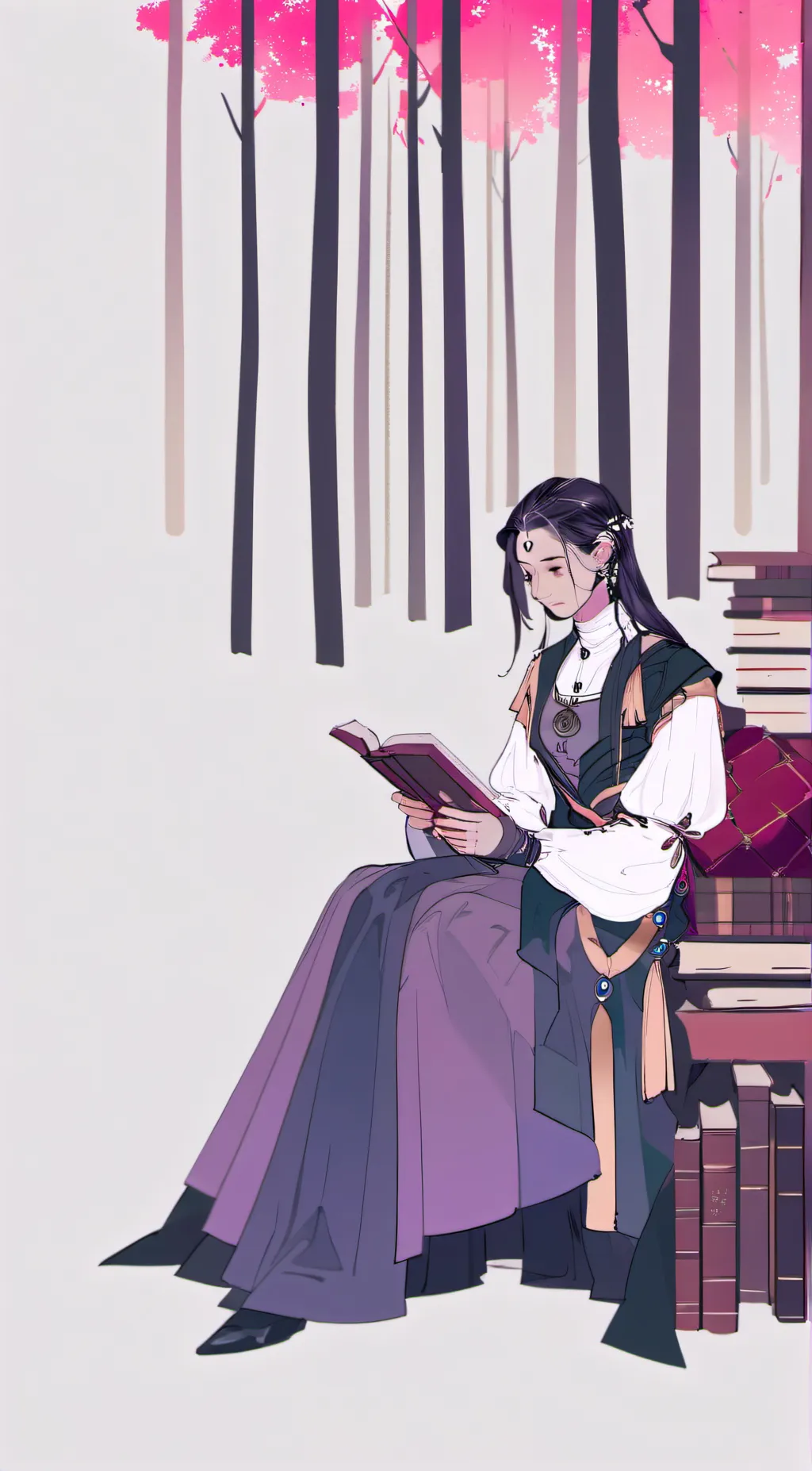 ai character: Aria  background