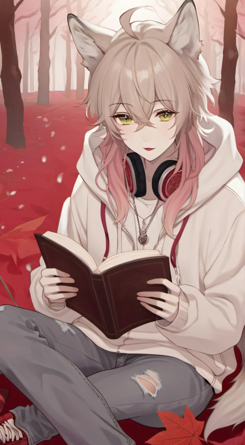 ai character: Adrian  background